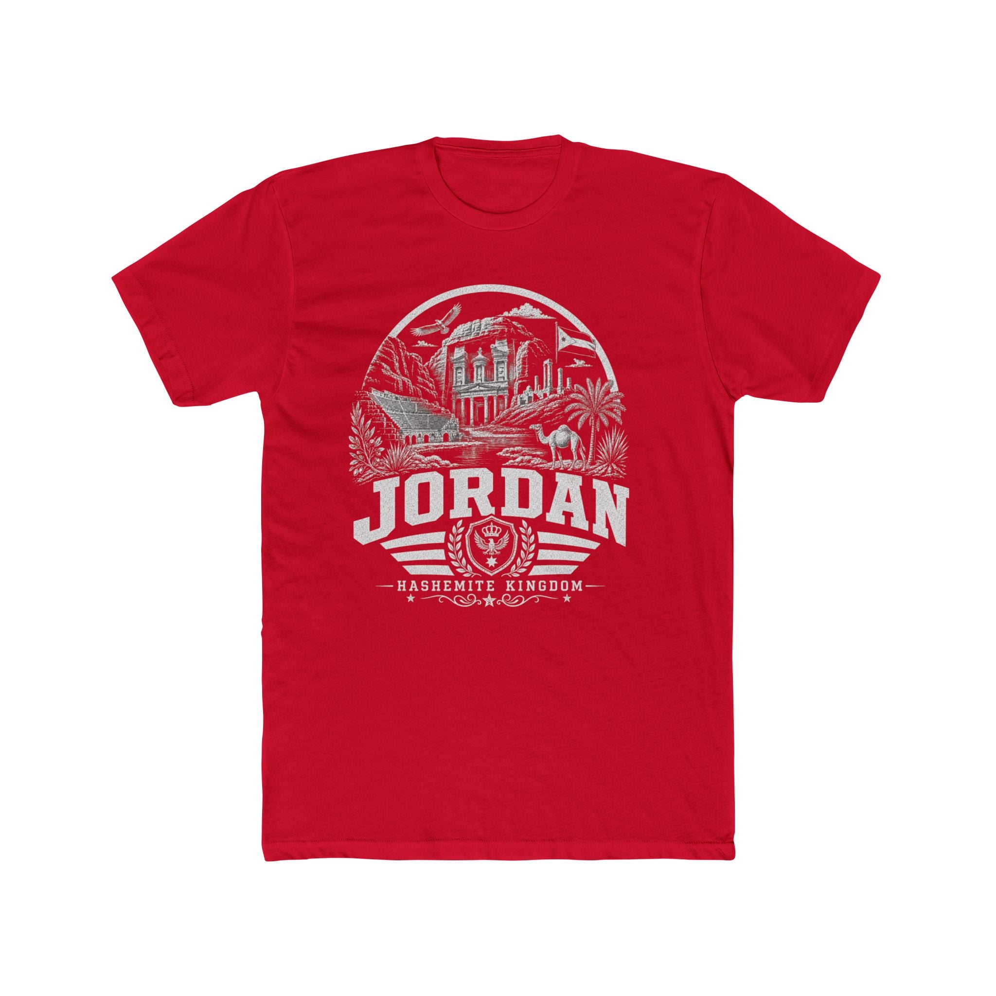 Camiseta Masculina Reino Hachemita da Jordânia