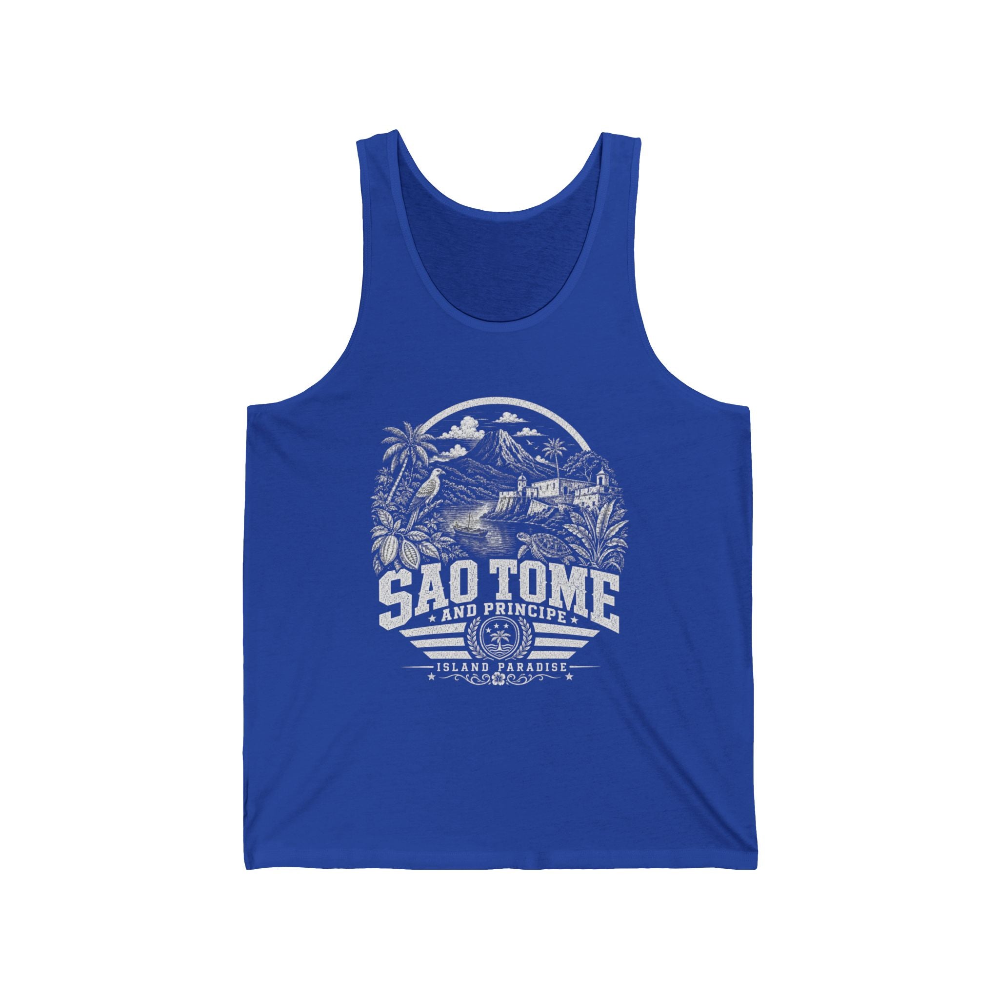 Sao Tome and Principe Island Paradise Men's Tank Top