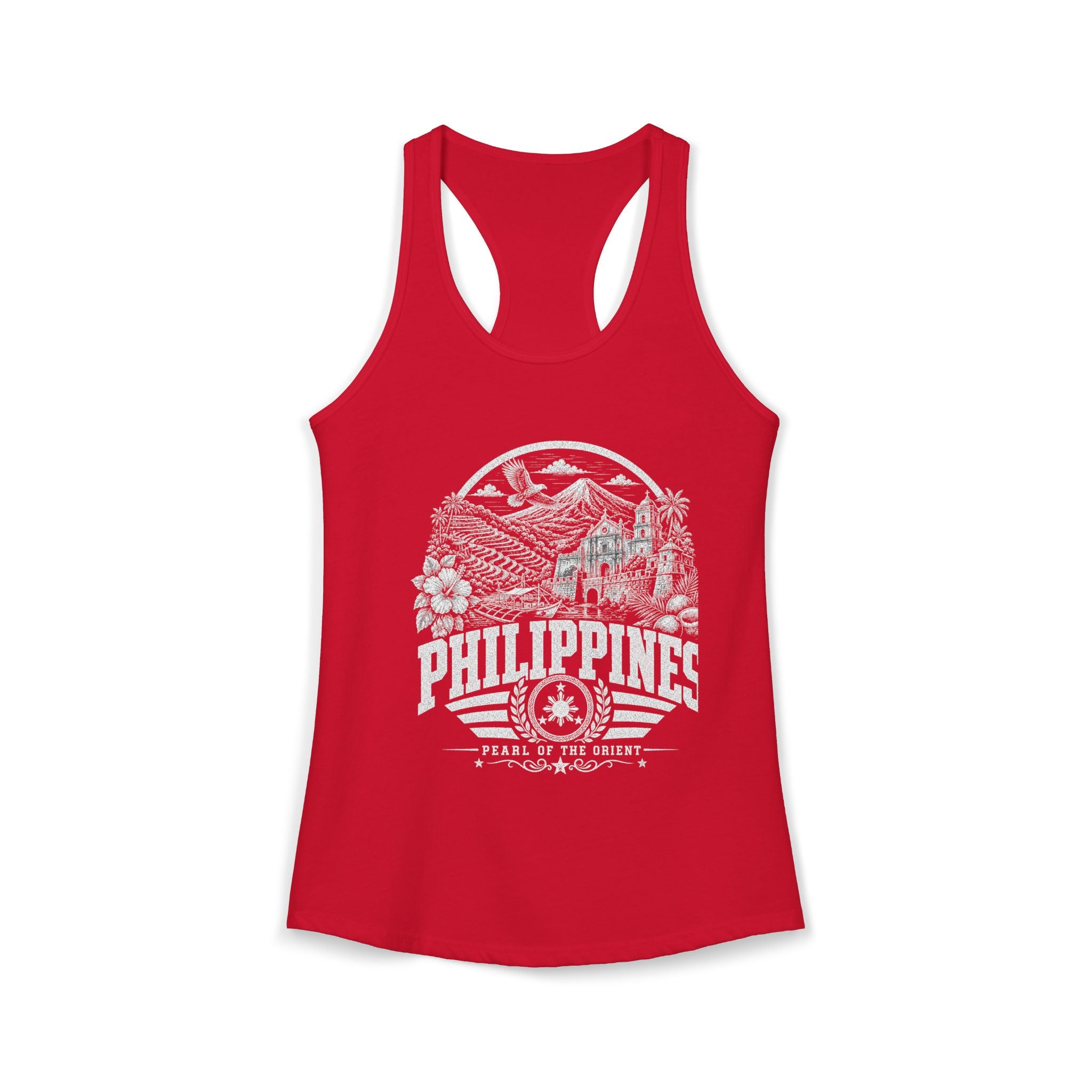 Philippines Pearl of the Orient Women's Tank Top