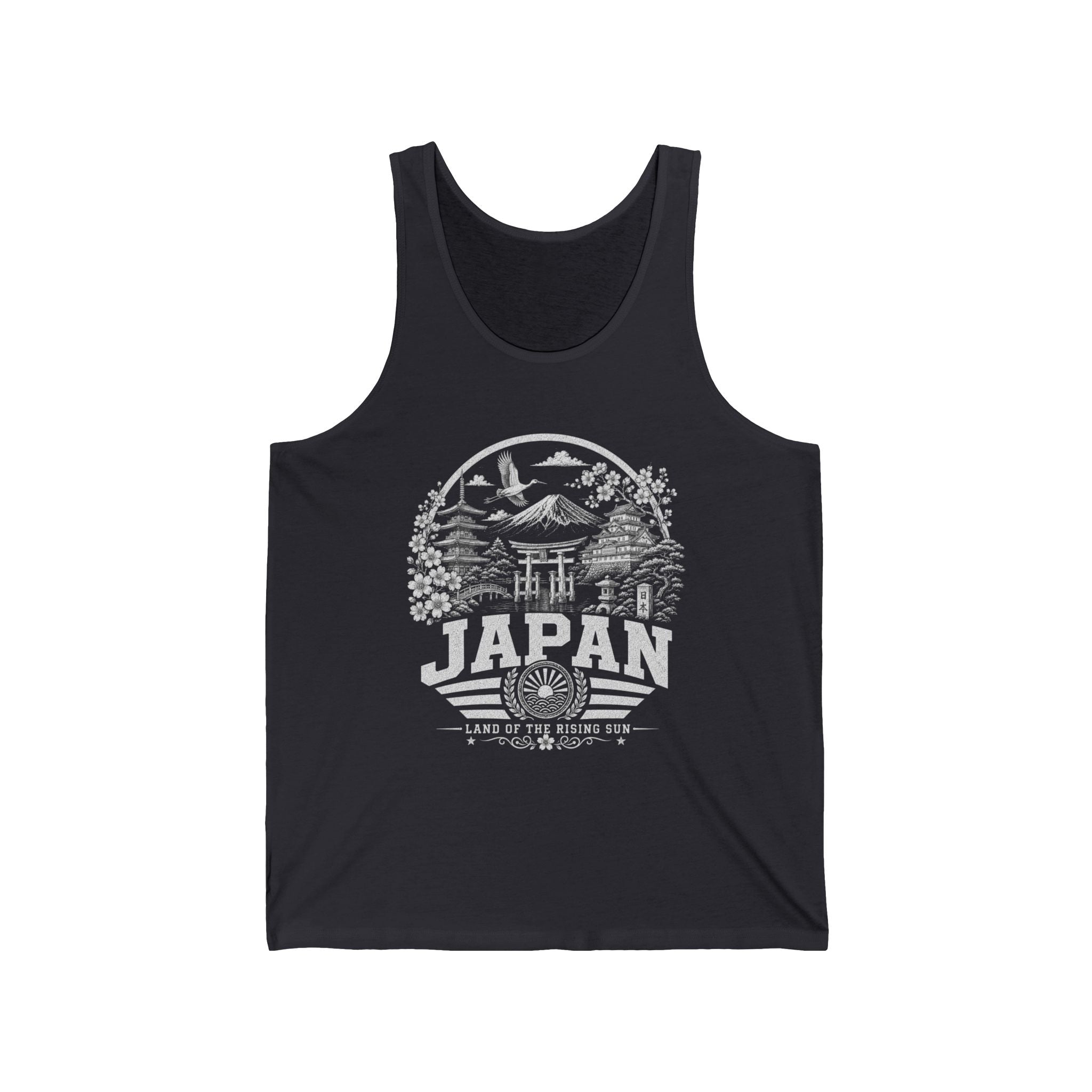 Japan Land of the Rising Sun Men's Tank Top