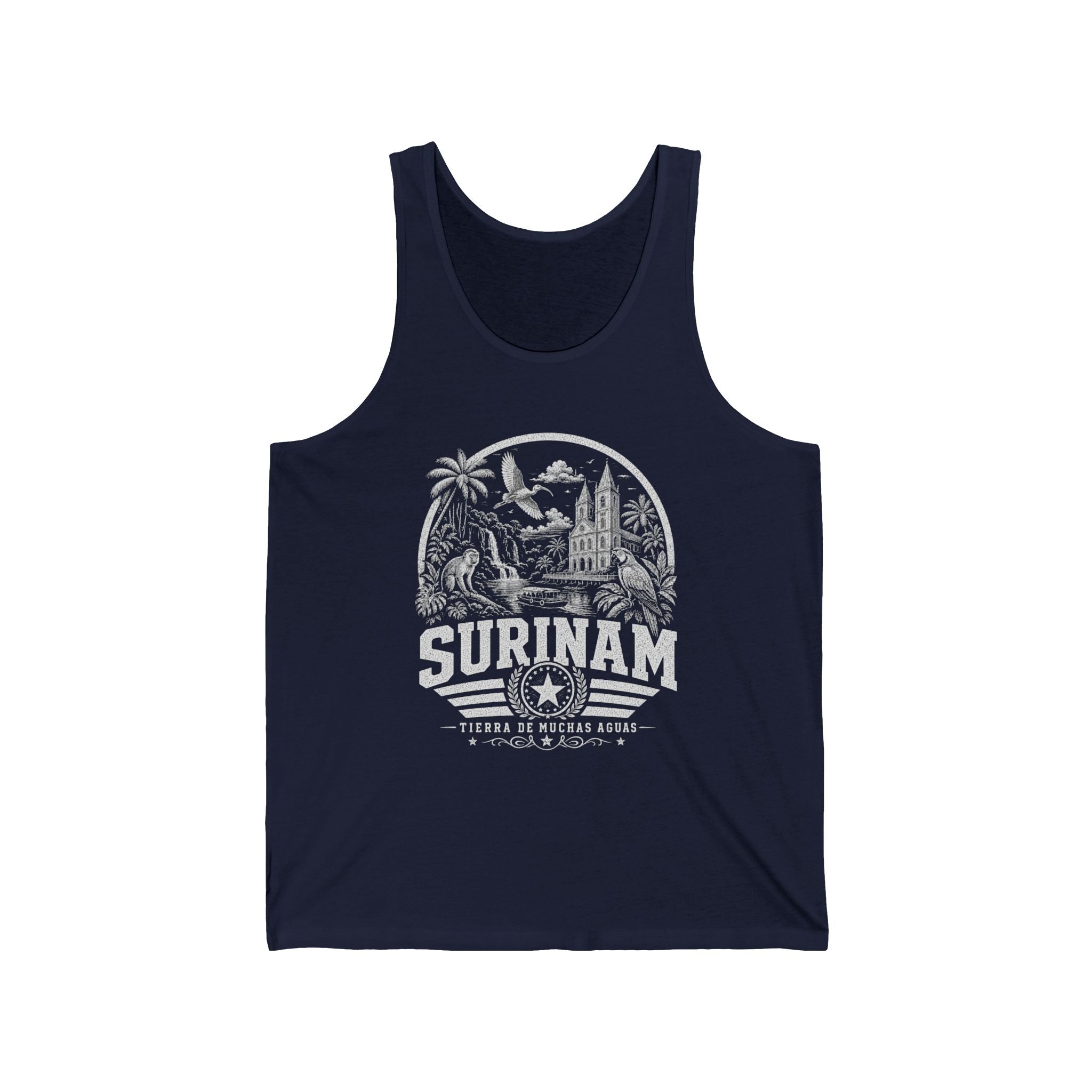 Camiseta sin mangas de hombre de Surinam