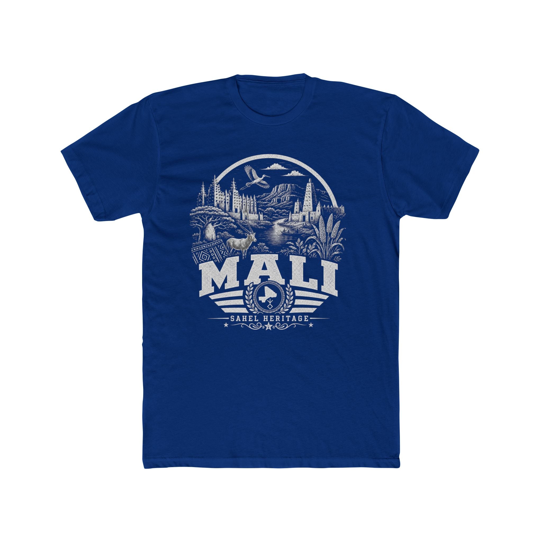 Camiseta Masculina Mali Sahel Heritage