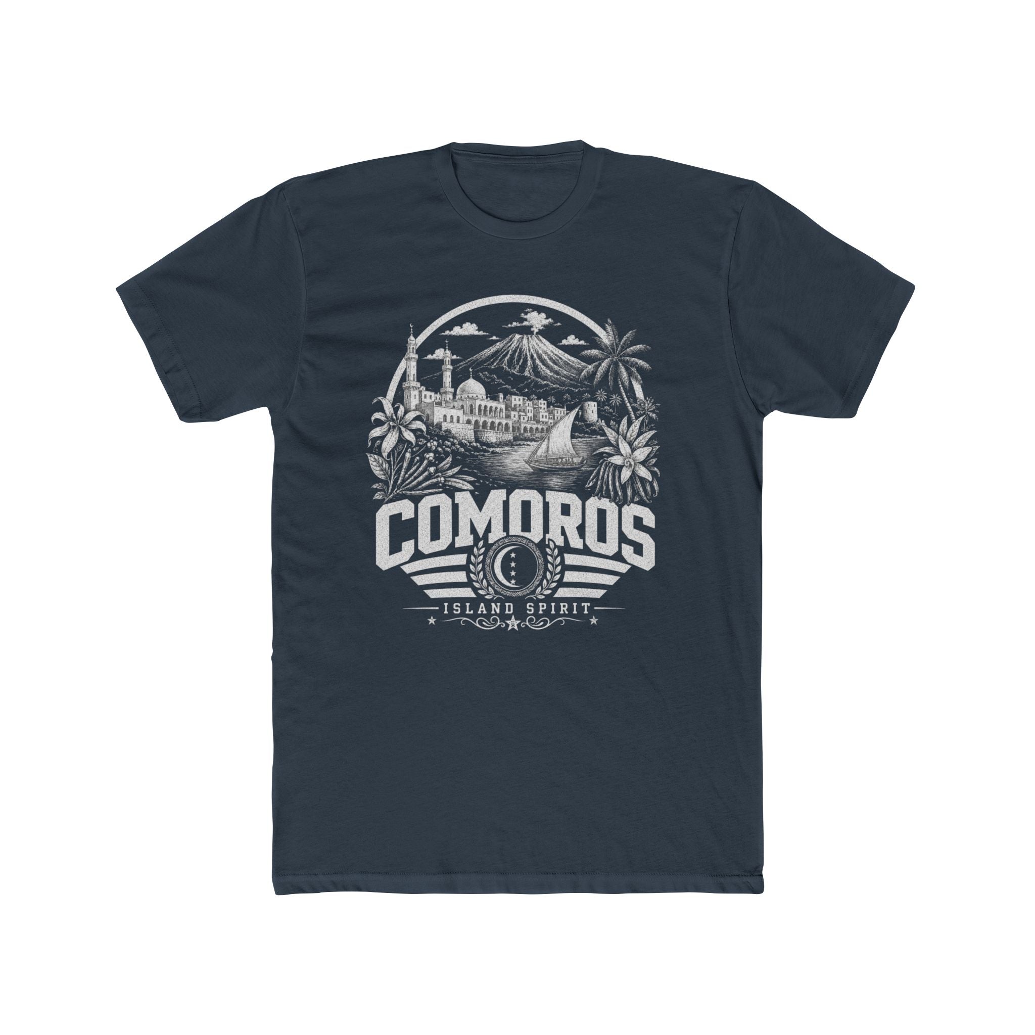 Camiseta Masculina Comoros Island Spirit