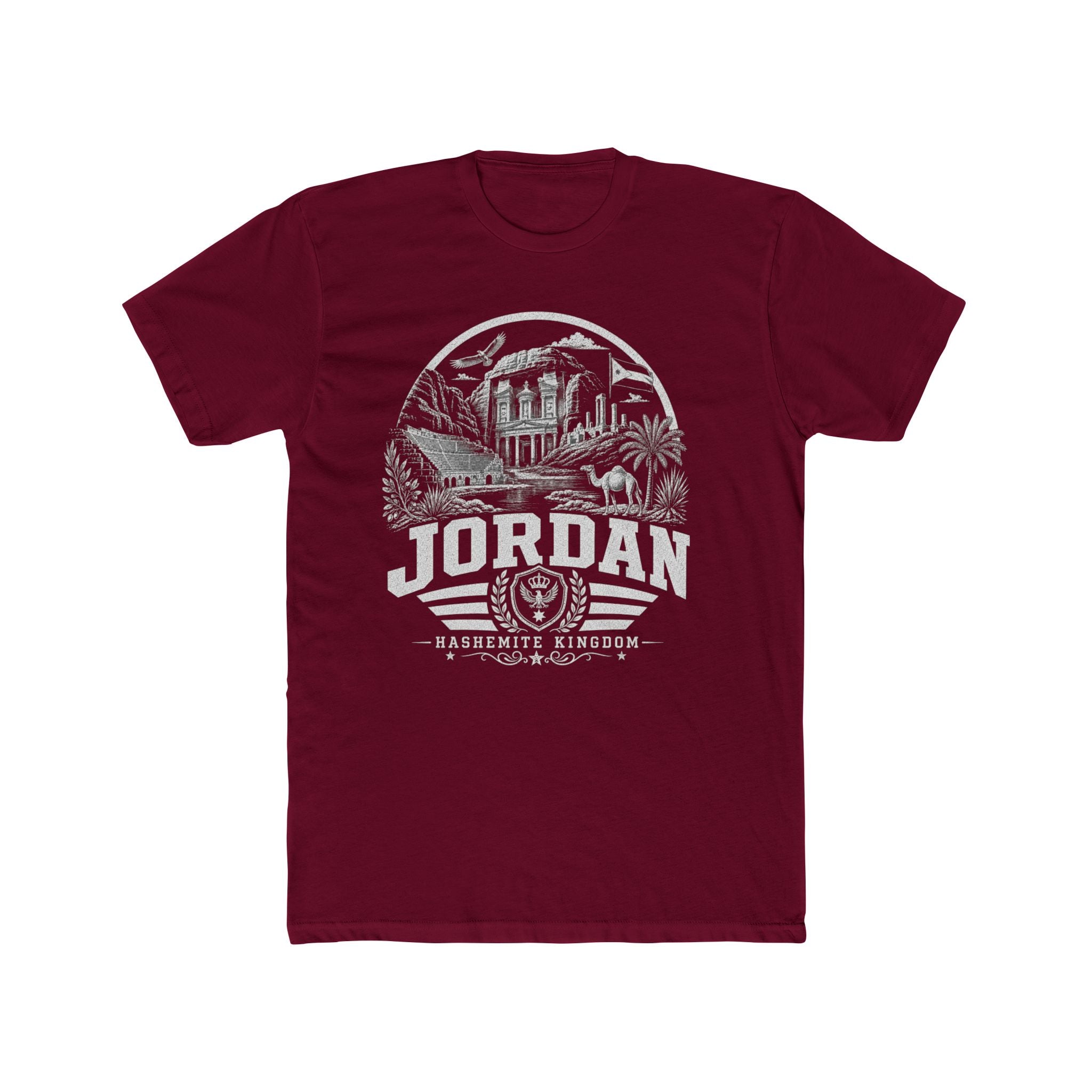Camiseta Masculina Reino Hachemita da Jordânia