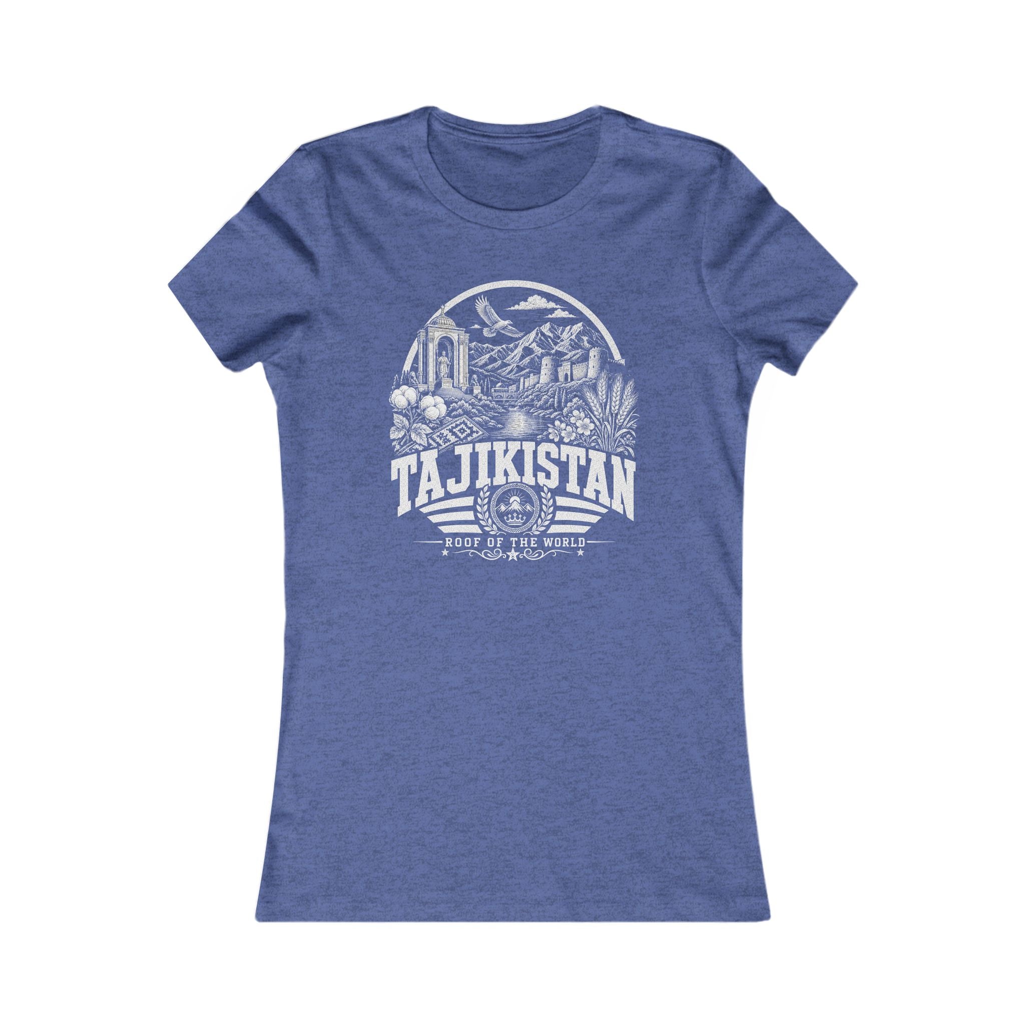 Camiseta Feminina Tajiquistão