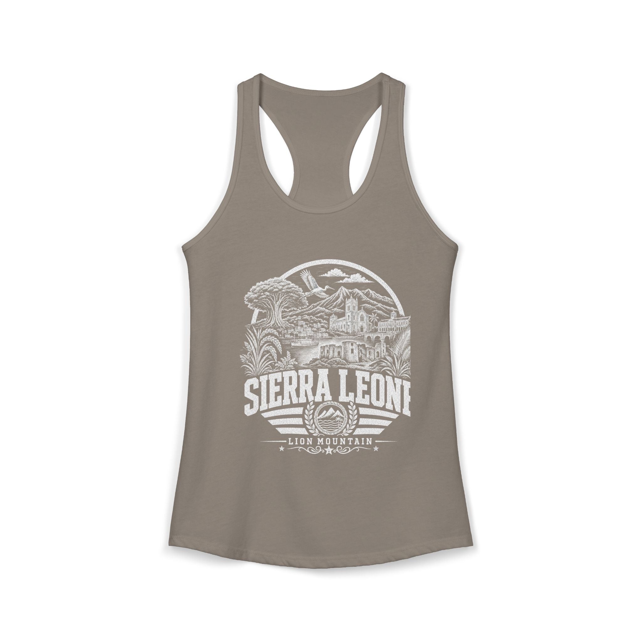 Sierra Leone Lion Mountain Women's Tank Top