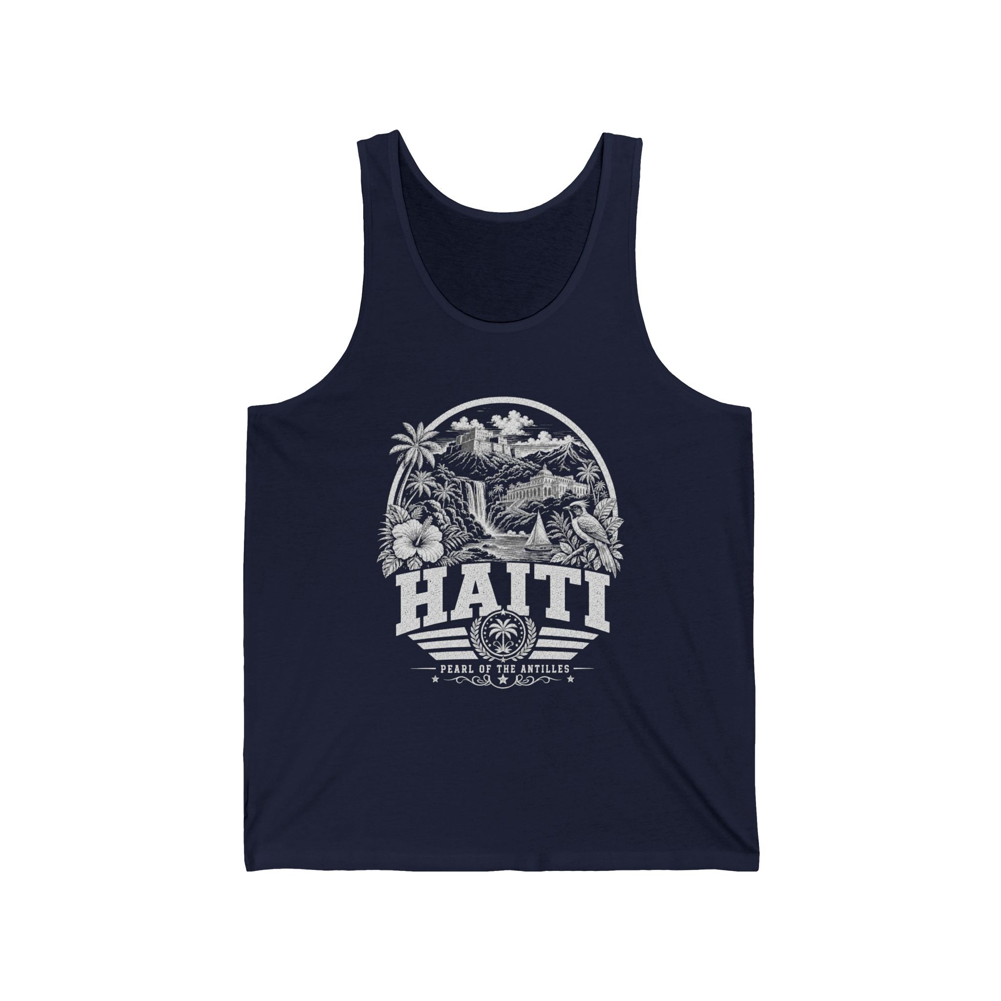 Haiti Pearl of the Antilles Men's Tank Top