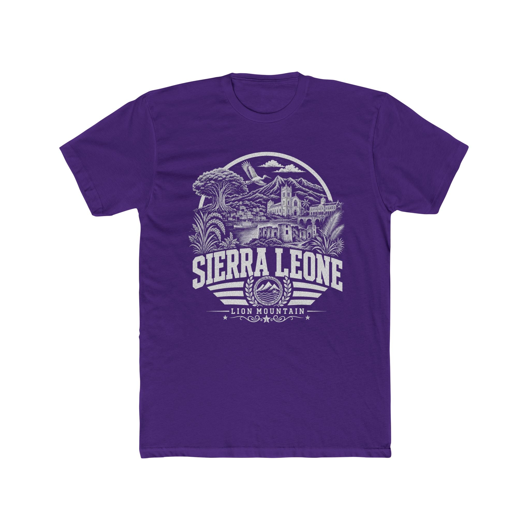 Sierra Leone Lion Mountain Men's Tee