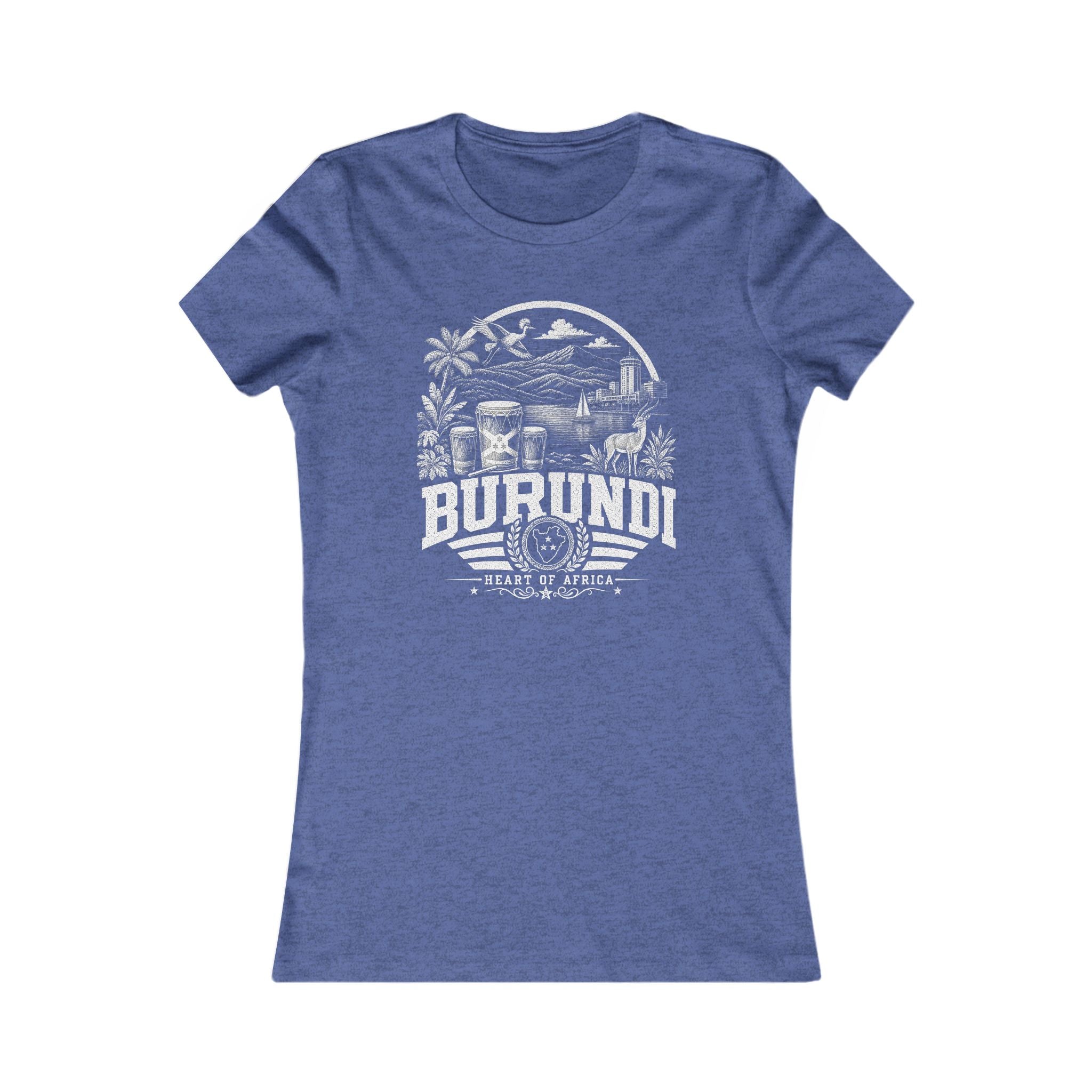 Camiseta de mujer de Burundi