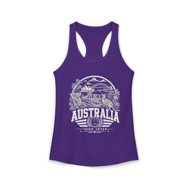 Australia Down Under Women's Tank Top