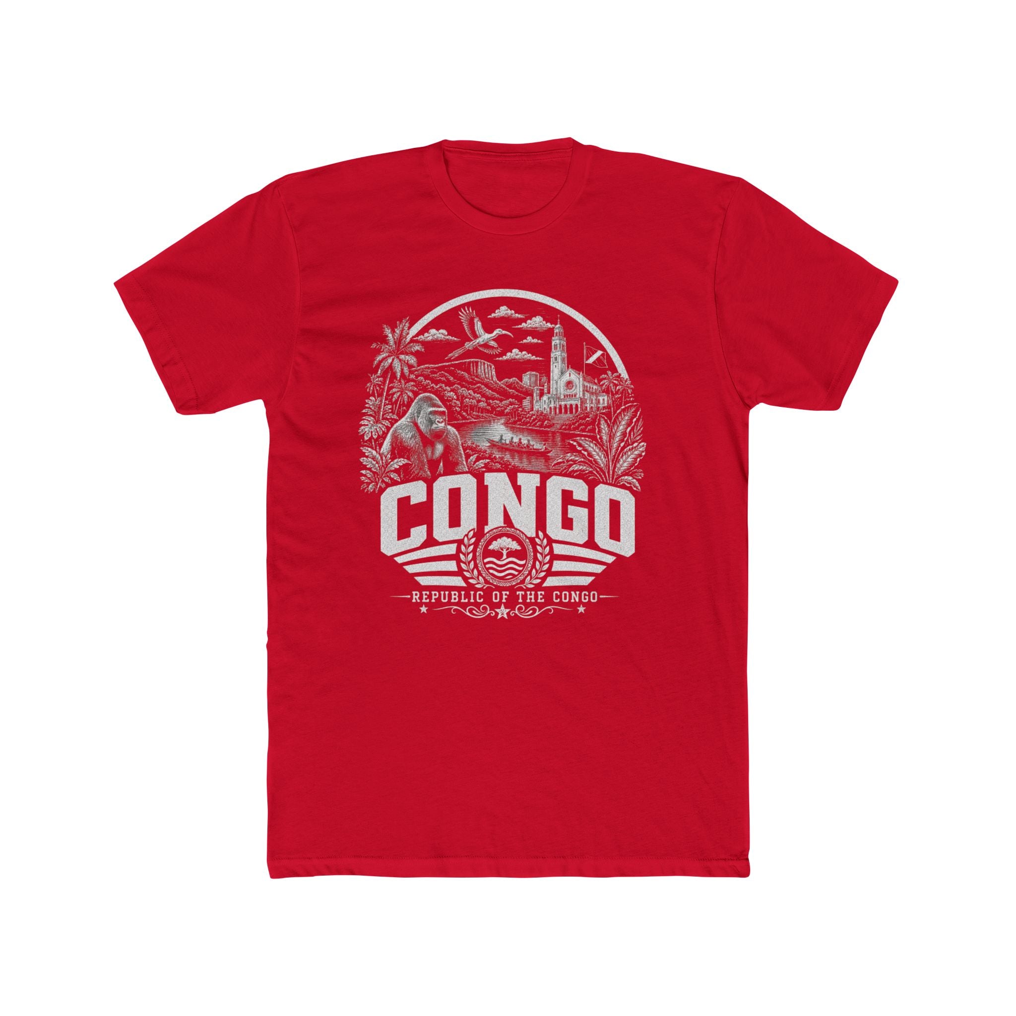 Republic of the Congo Congo River Spirit Men's Tee