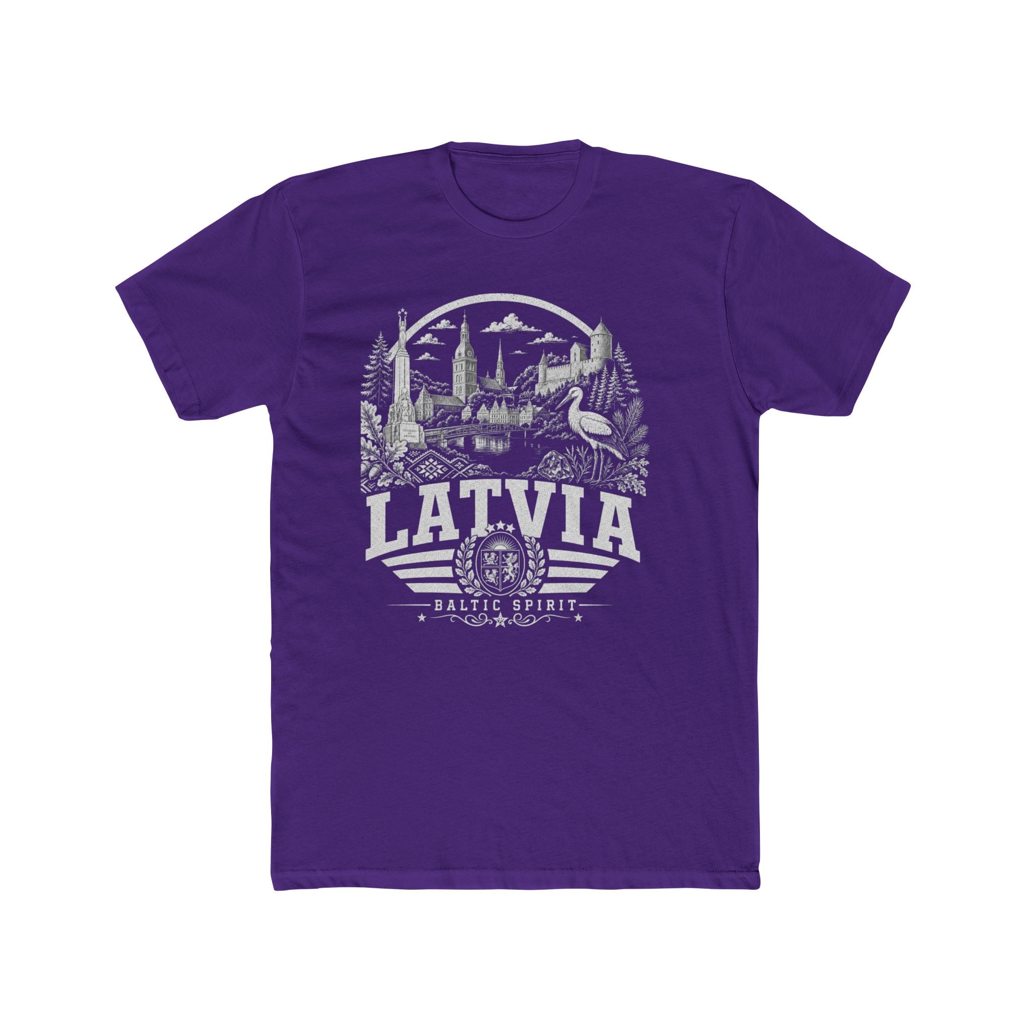 Camiseta de hombre de Letonia