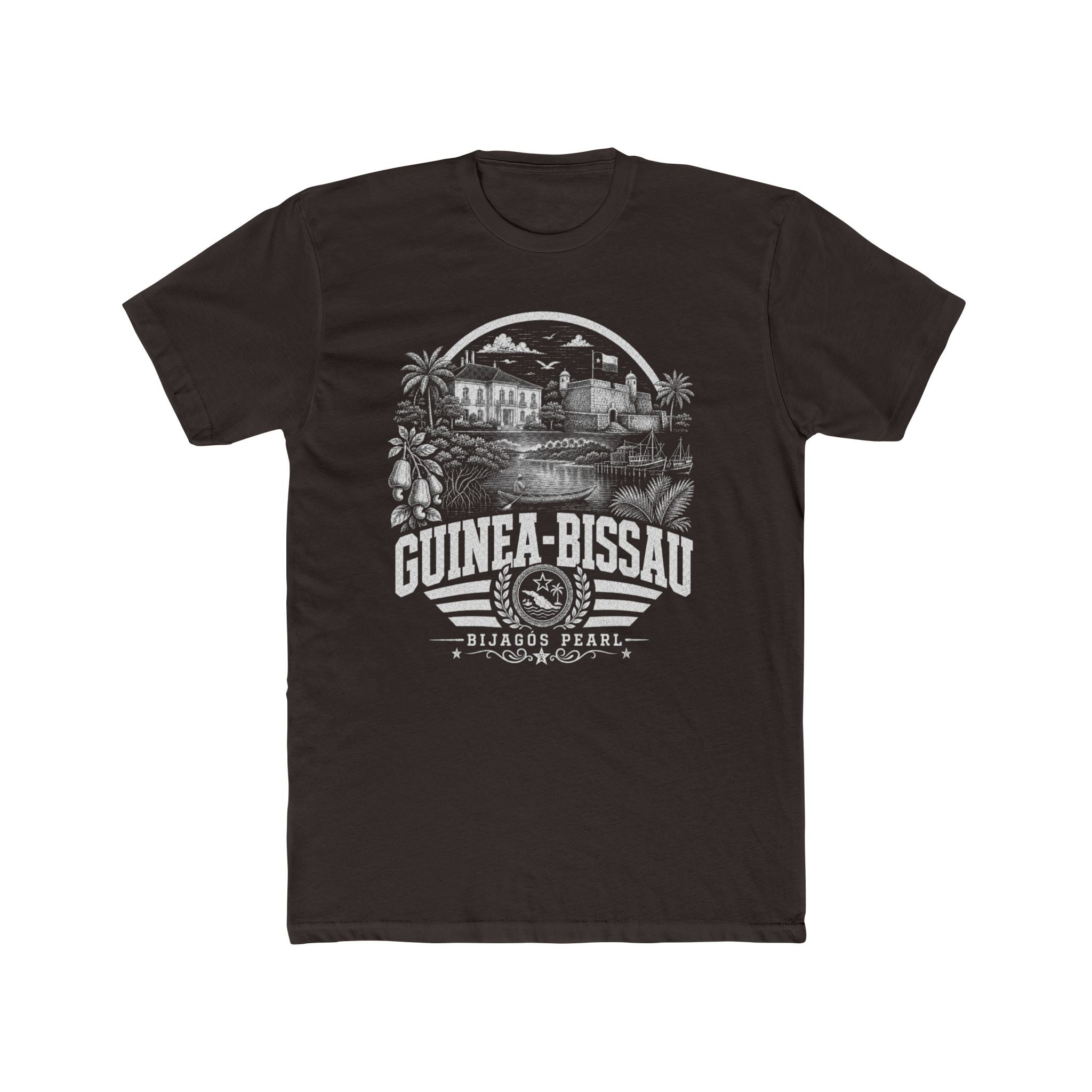 Camiseta Masculina Pérola Bijagós Guiné-Bissau