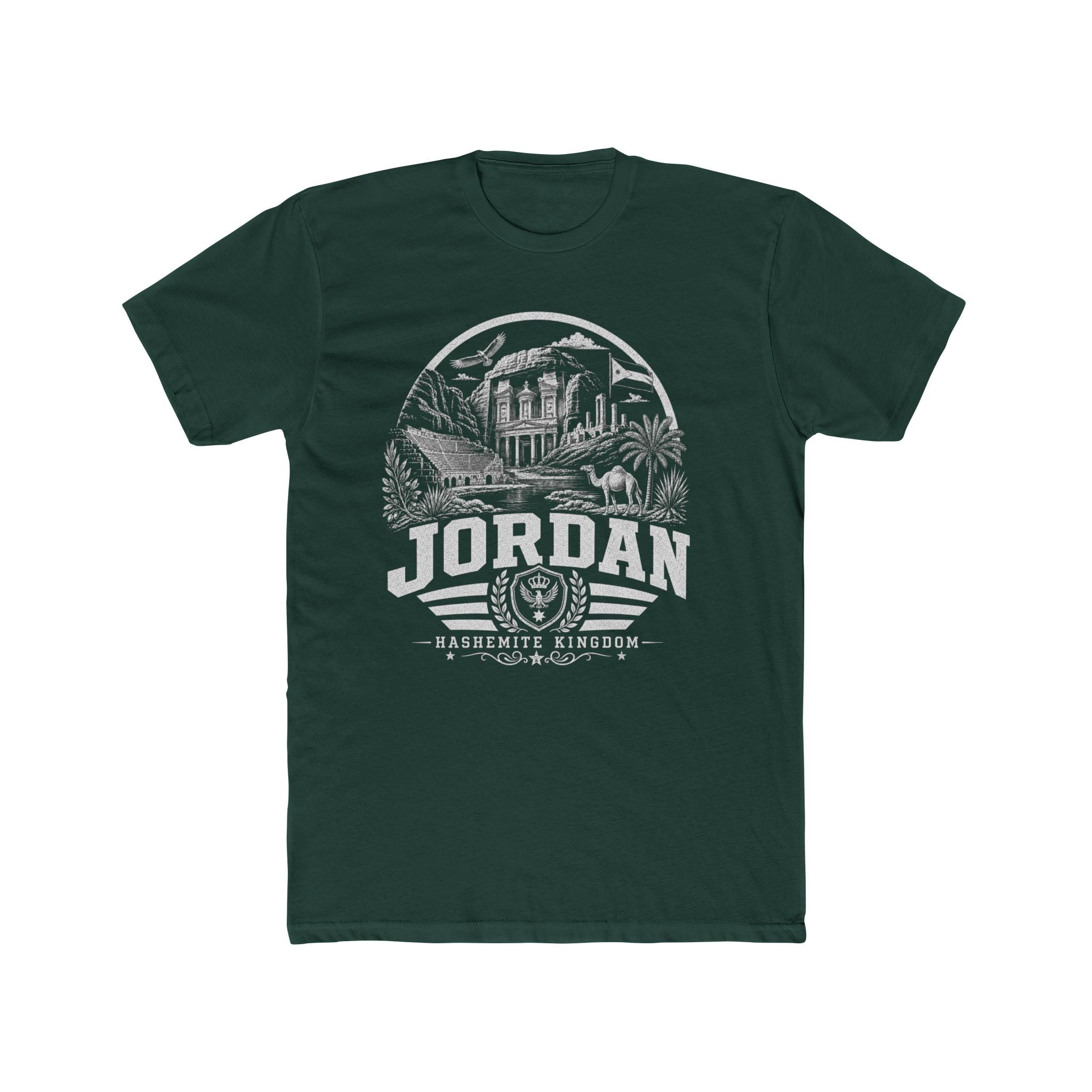 Camiseta Masculina Reino Hachemita da Jordânia