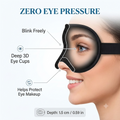 3D memory foam blackout sleep mask — 1