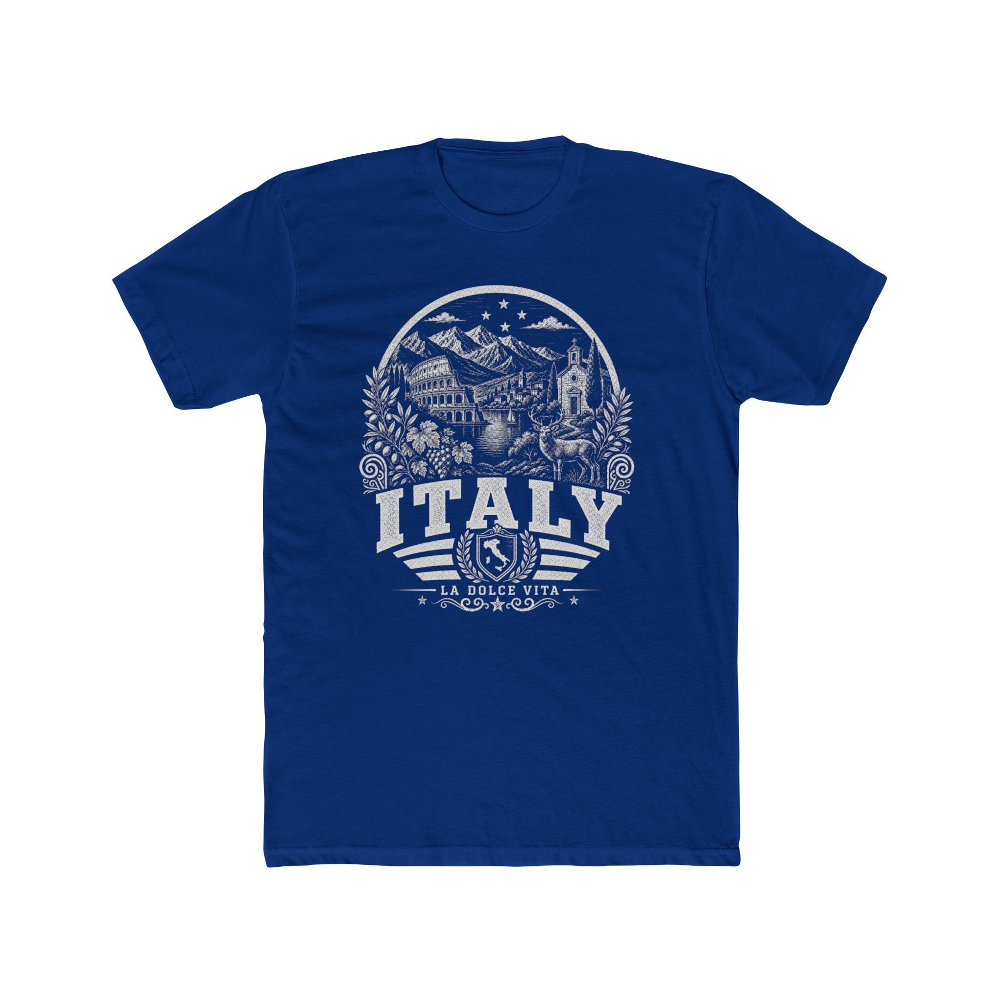 Italy vintage landmarks men's tee — iconic landmark design | Nameshi Destinations (view 11)
