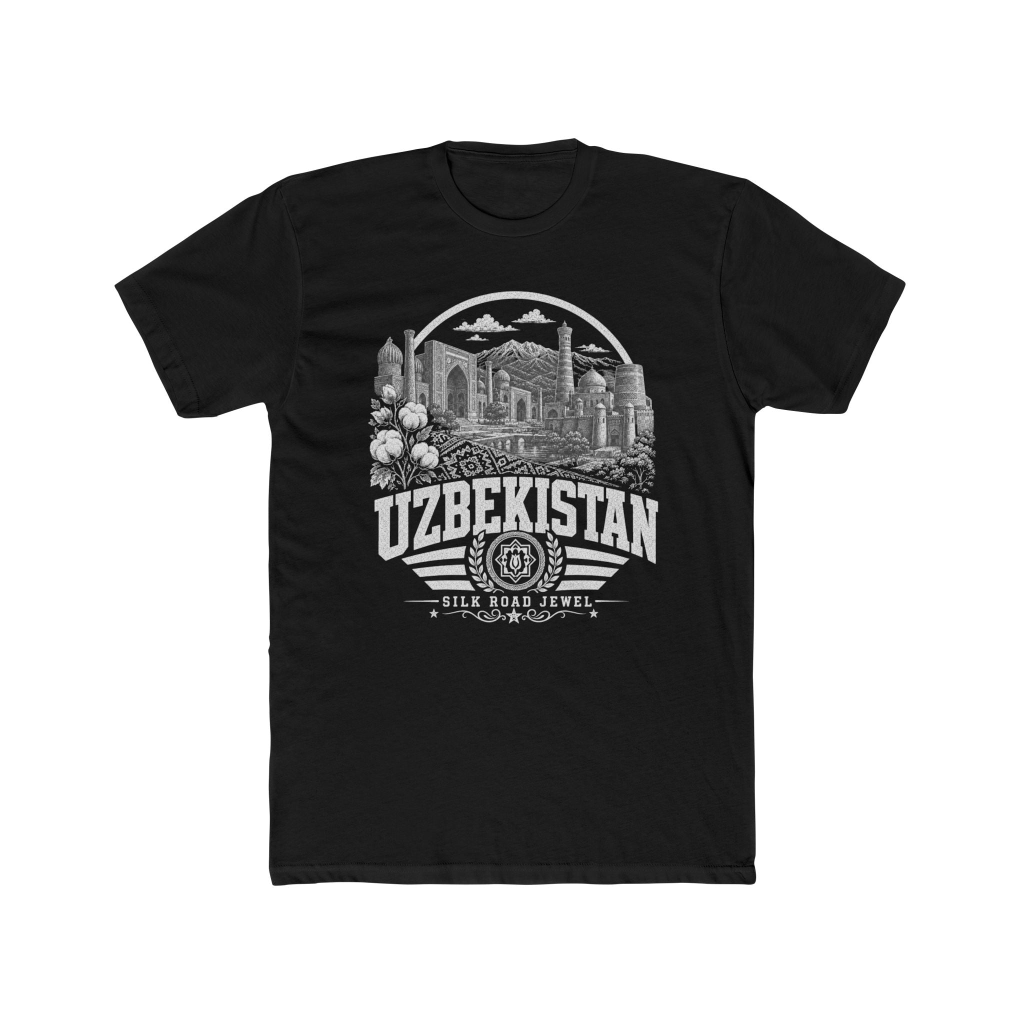Uzbekistan Silk Road Jewel Men's Tee
