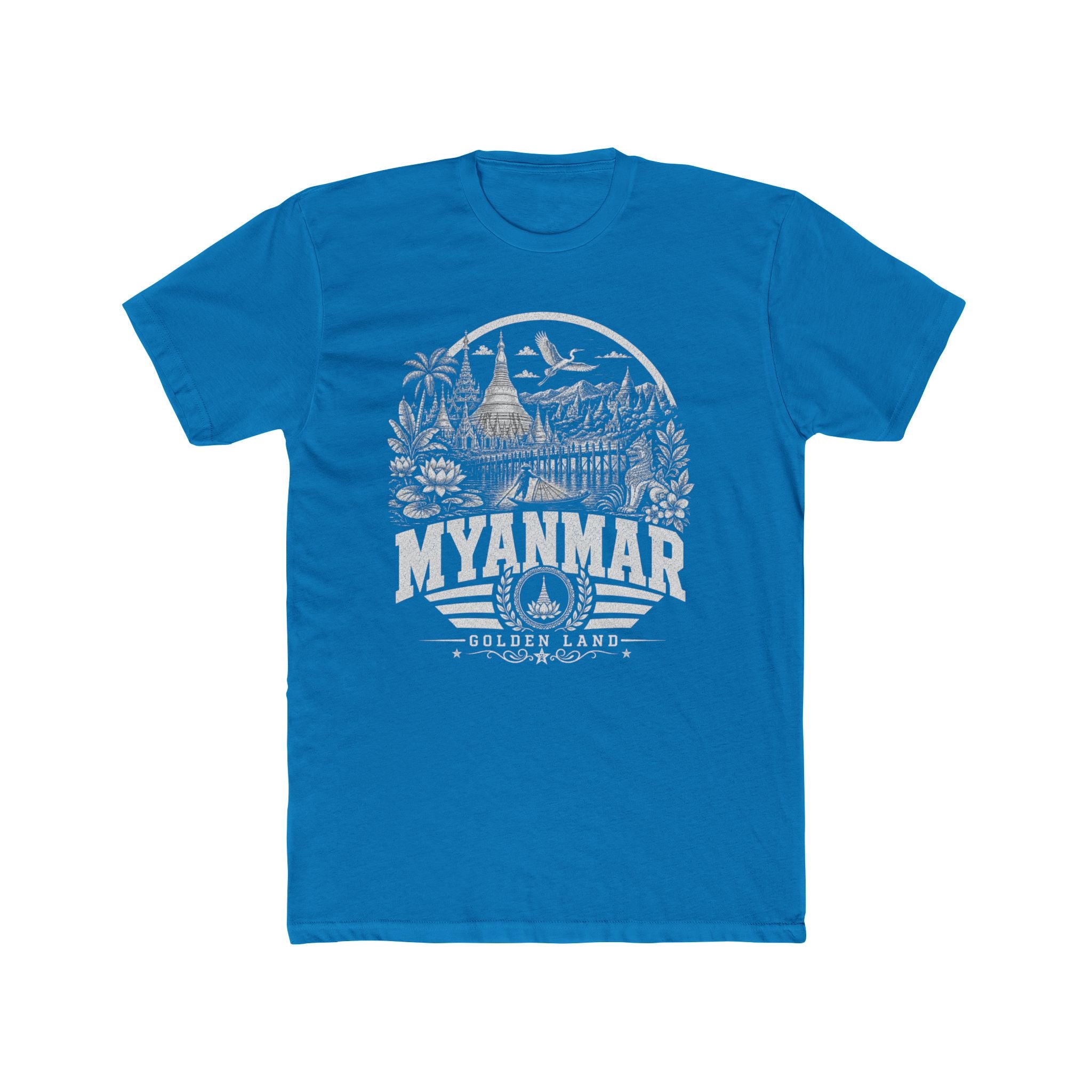 Camiseta Masculina Mianmar Terra Dourada