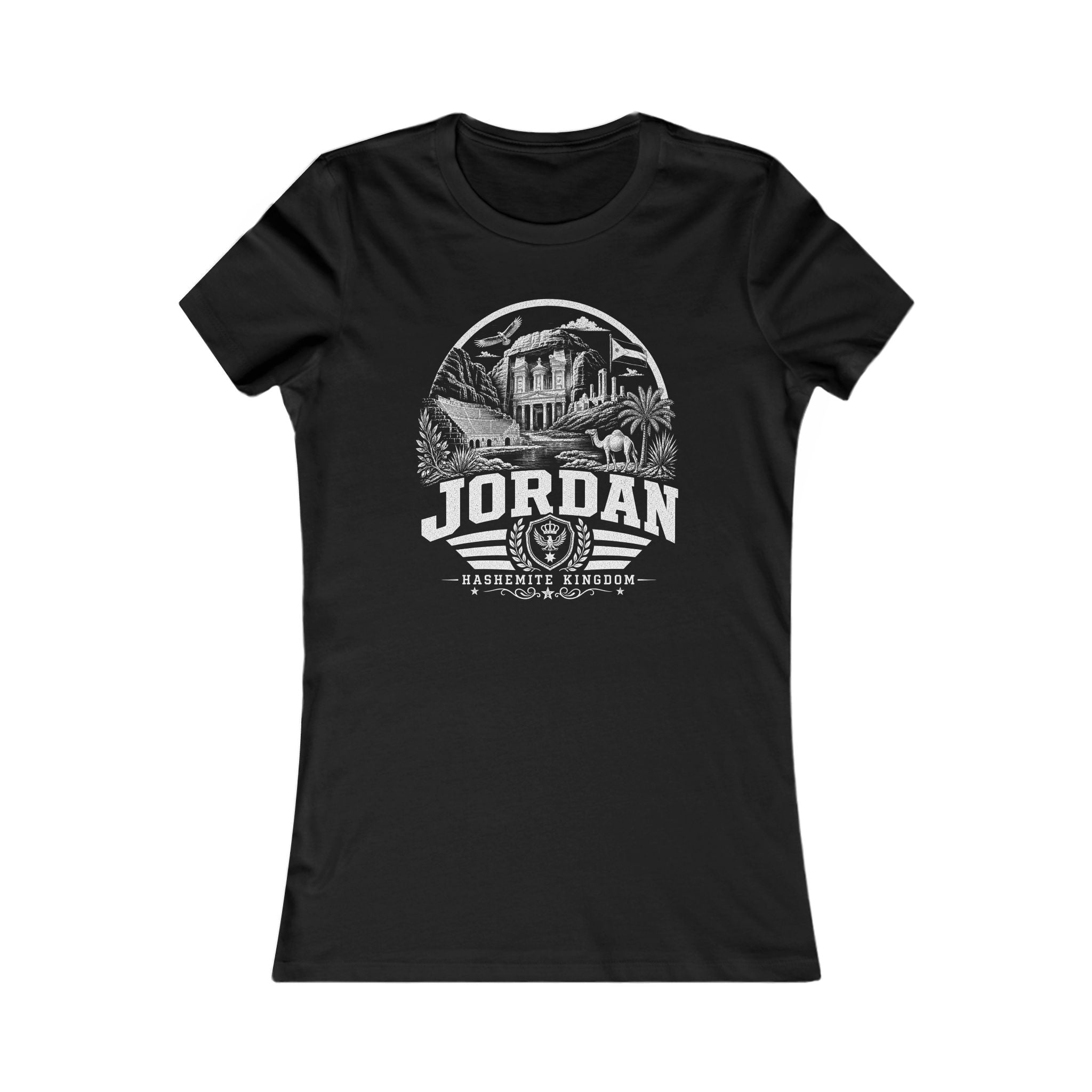 Camiseta Feminina Reino Hachemita da Jordânia