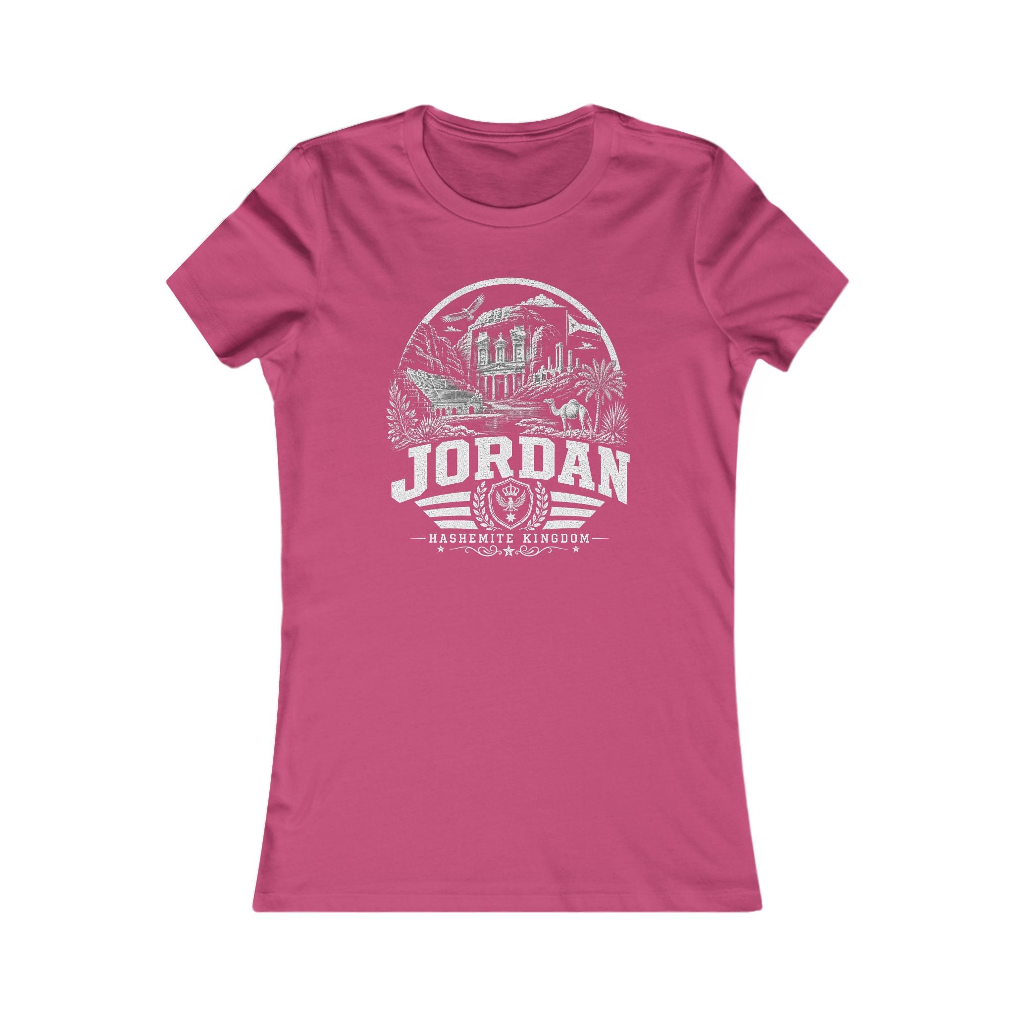 Camiseta Feminina Reino Hachemita da Jordânia