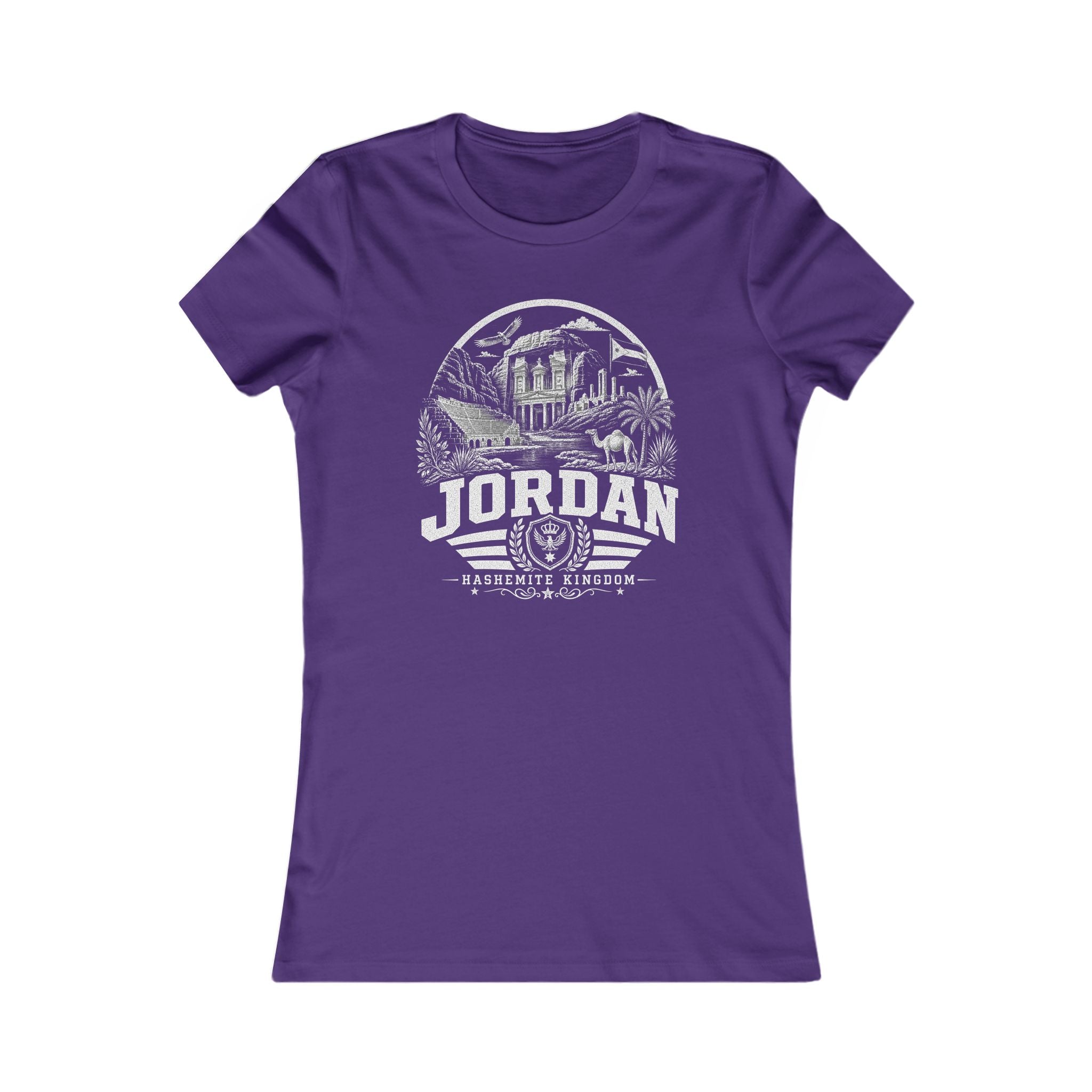 Camiseta Feminina Reino Hachemita da Jordânia
