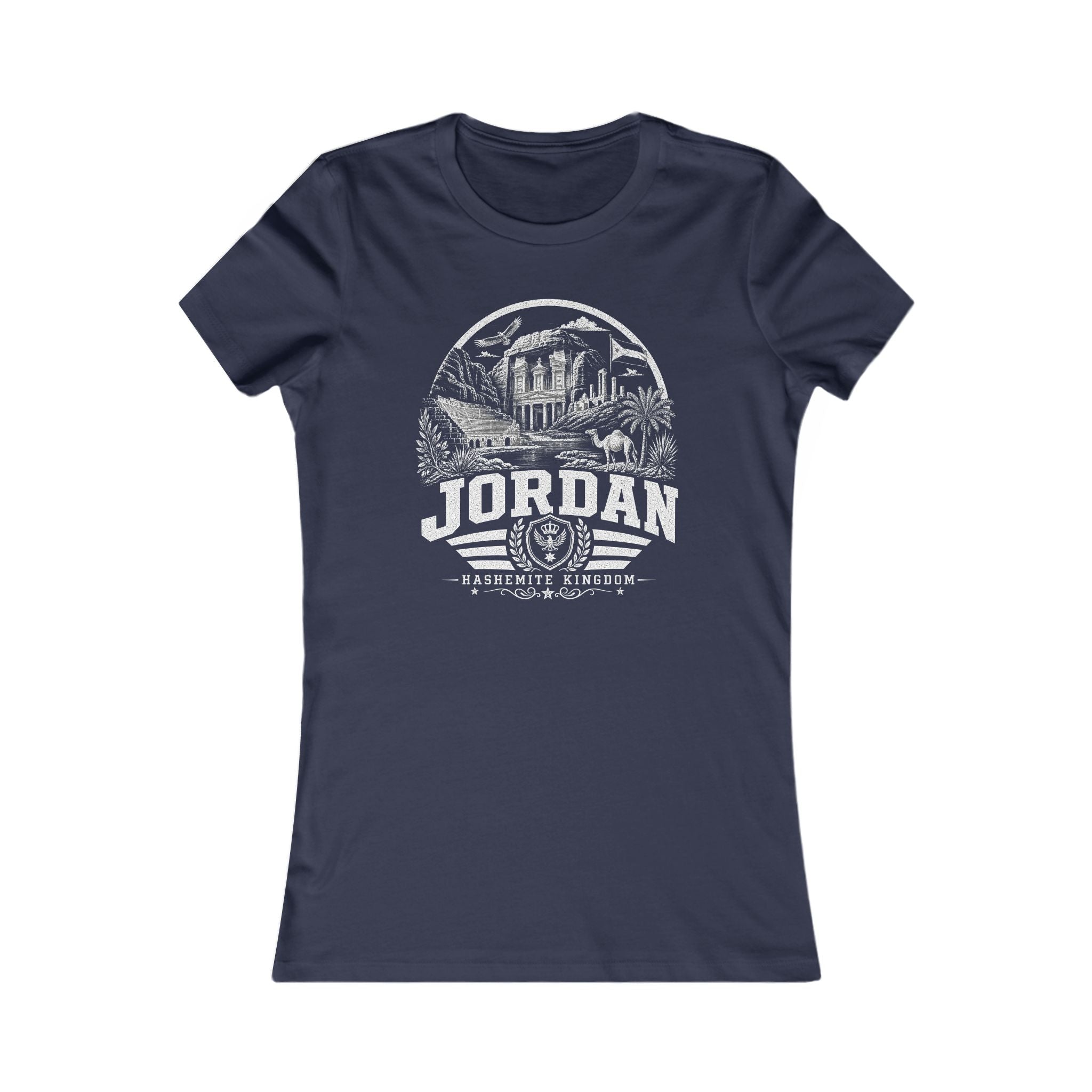 Camiseta Feminina Reino Hachemita da Jordânia
