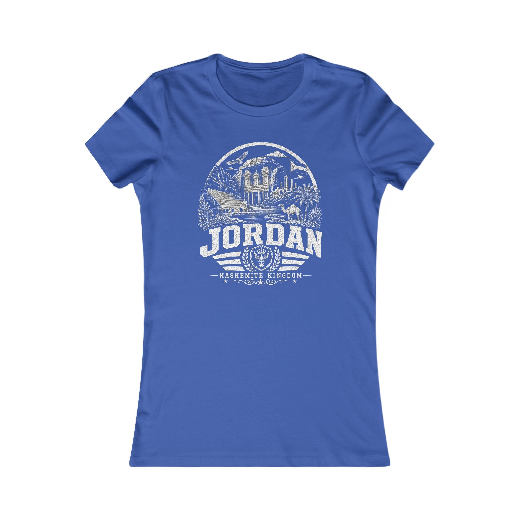 Camiseta Feminina Reino Hachemita da Jordânia