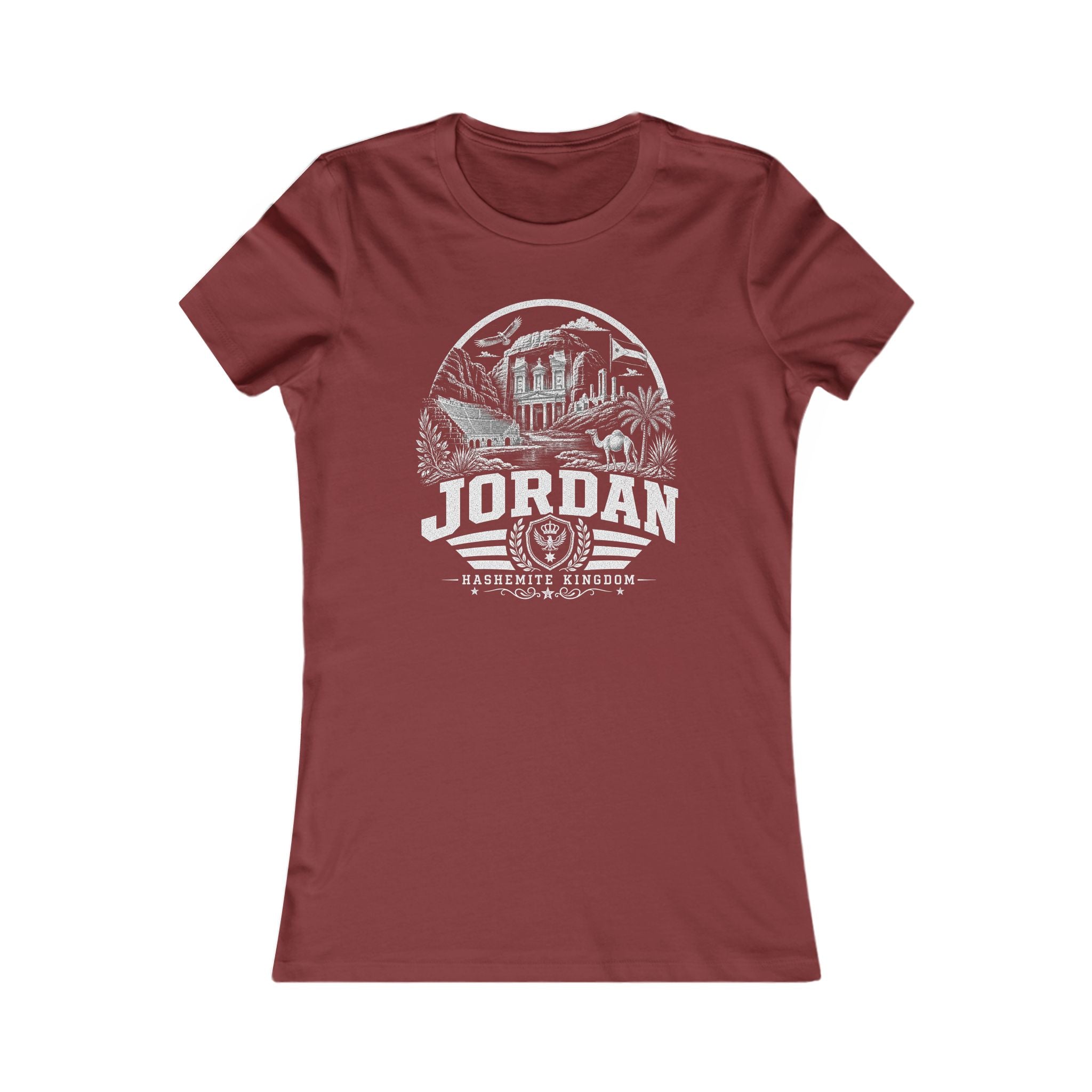 Camiseta Feminina Reino Hachemita da Jordânia