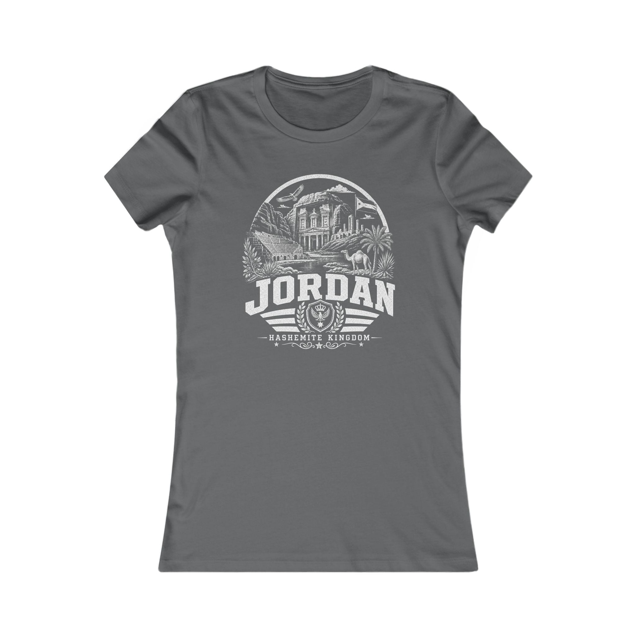 Camiseta Feminina Reino Hachemita da Jordânia