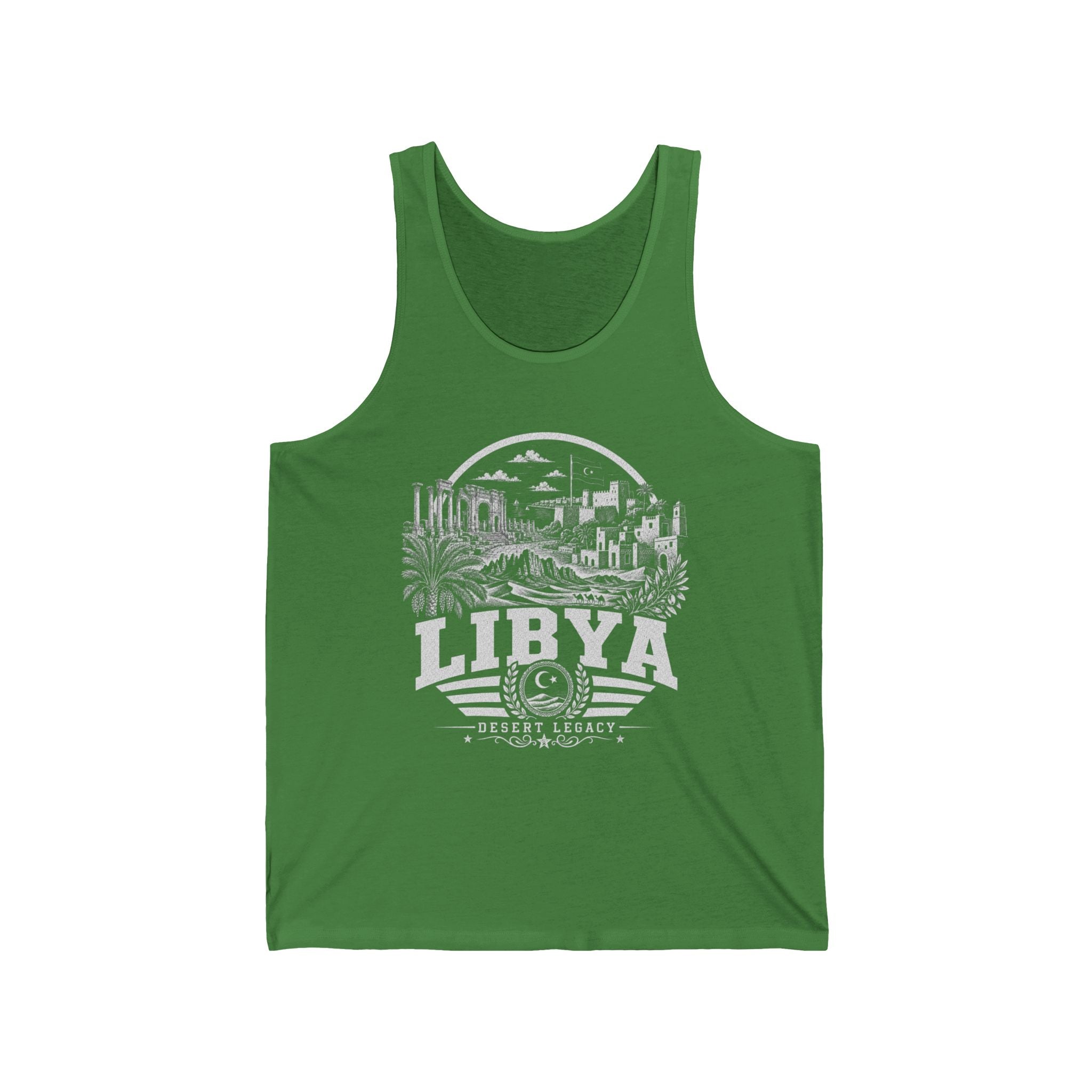 Camiseta sin mangas para hombre Libya Desert Legacy