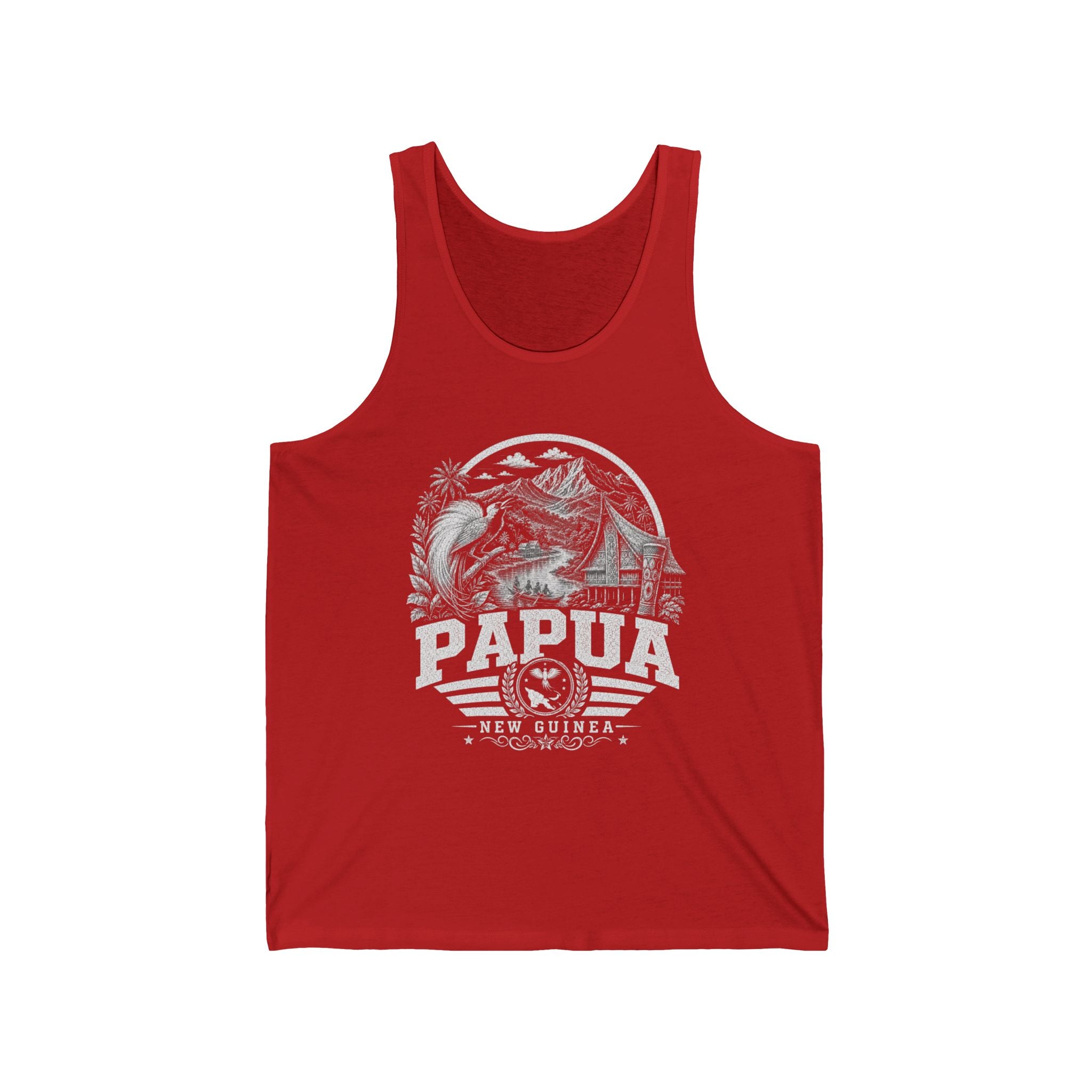 Papua New Guinea Land of the Unexpected Men's Tank Top