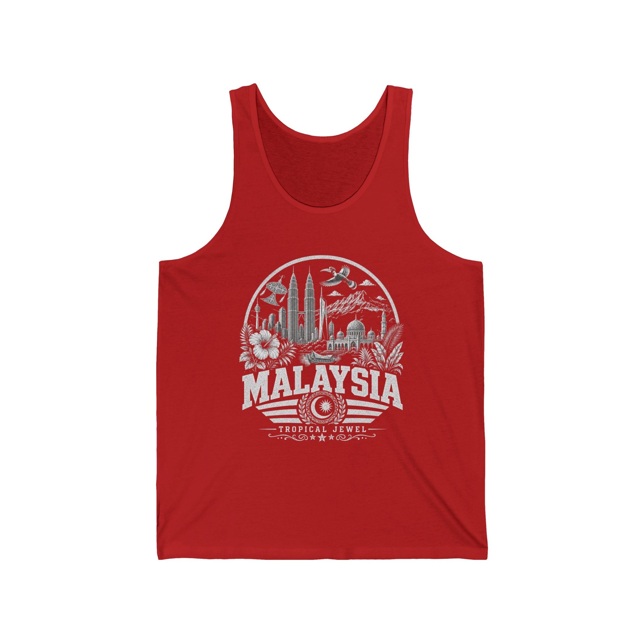 Malaysia Tropical Jewel Men's Tank Top