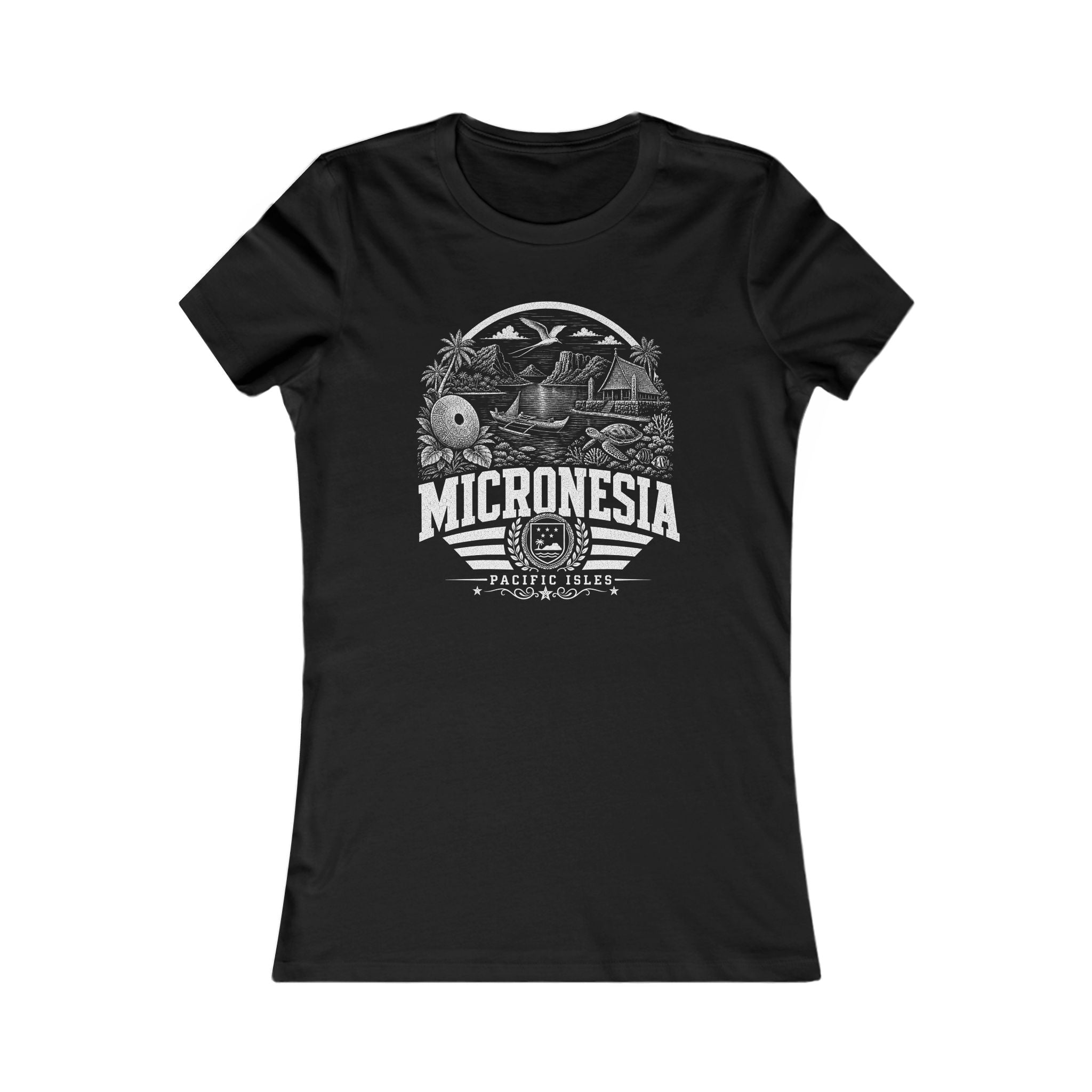Camiseta de mujer de Micronesia