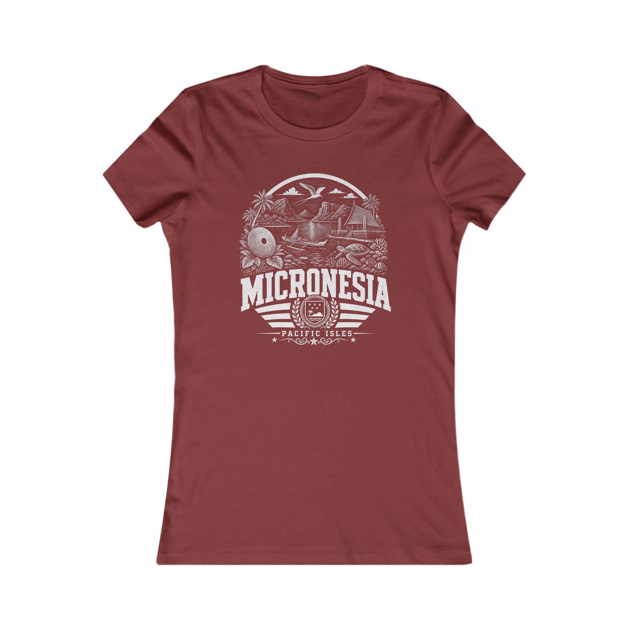Camiseta de mujer de Micronesia