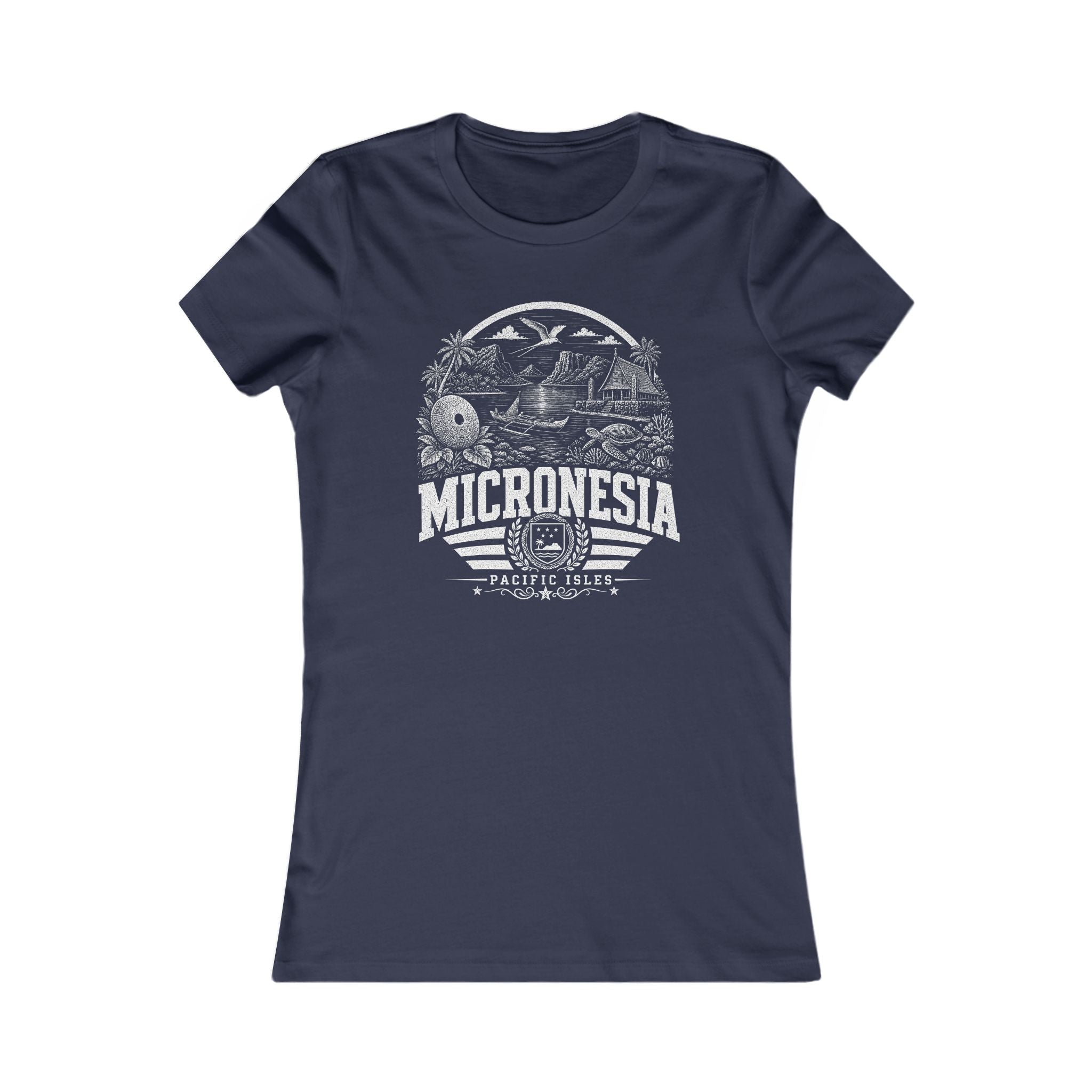 Camiseta de mujer de Micronesia