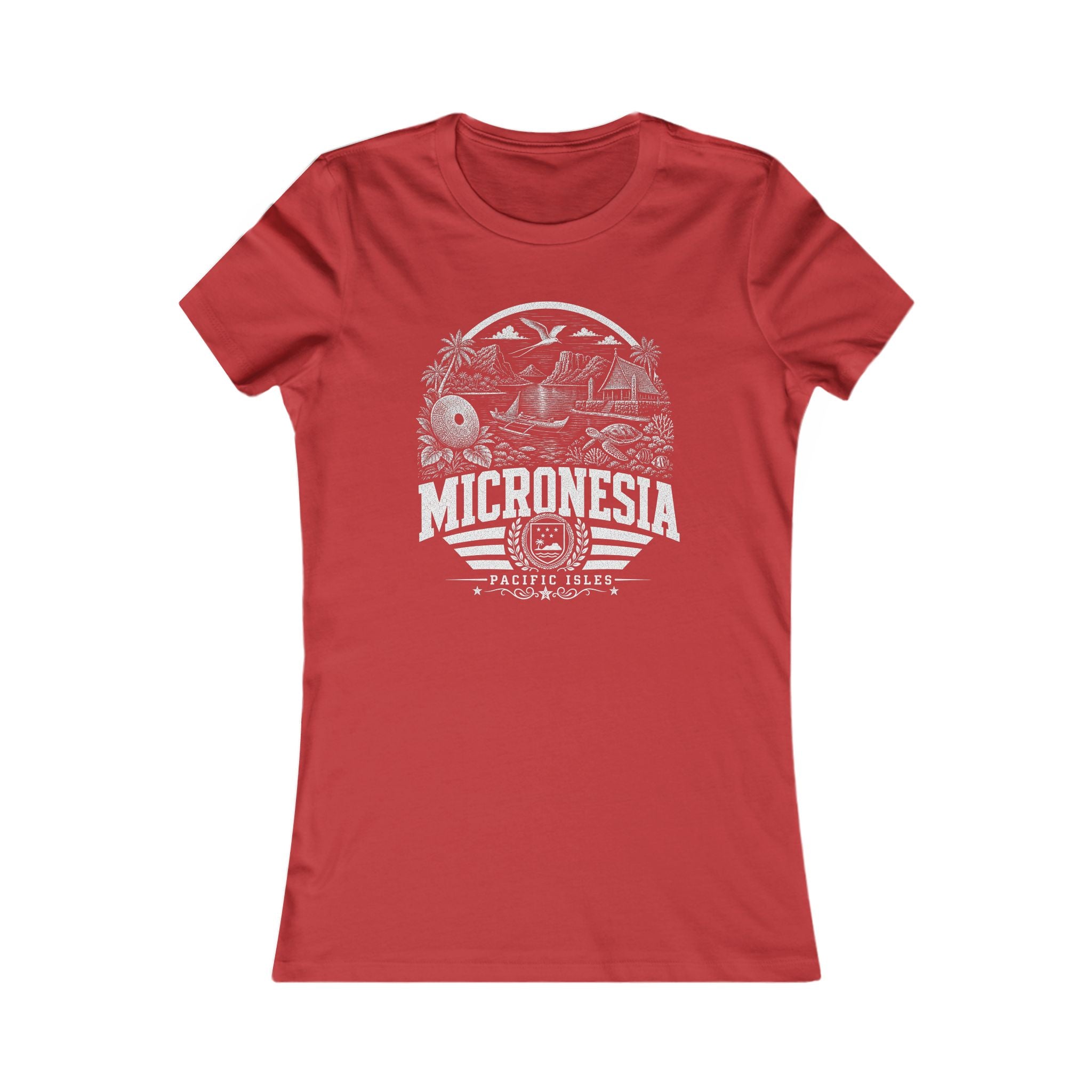 Camiseta de mujer de Micronesia