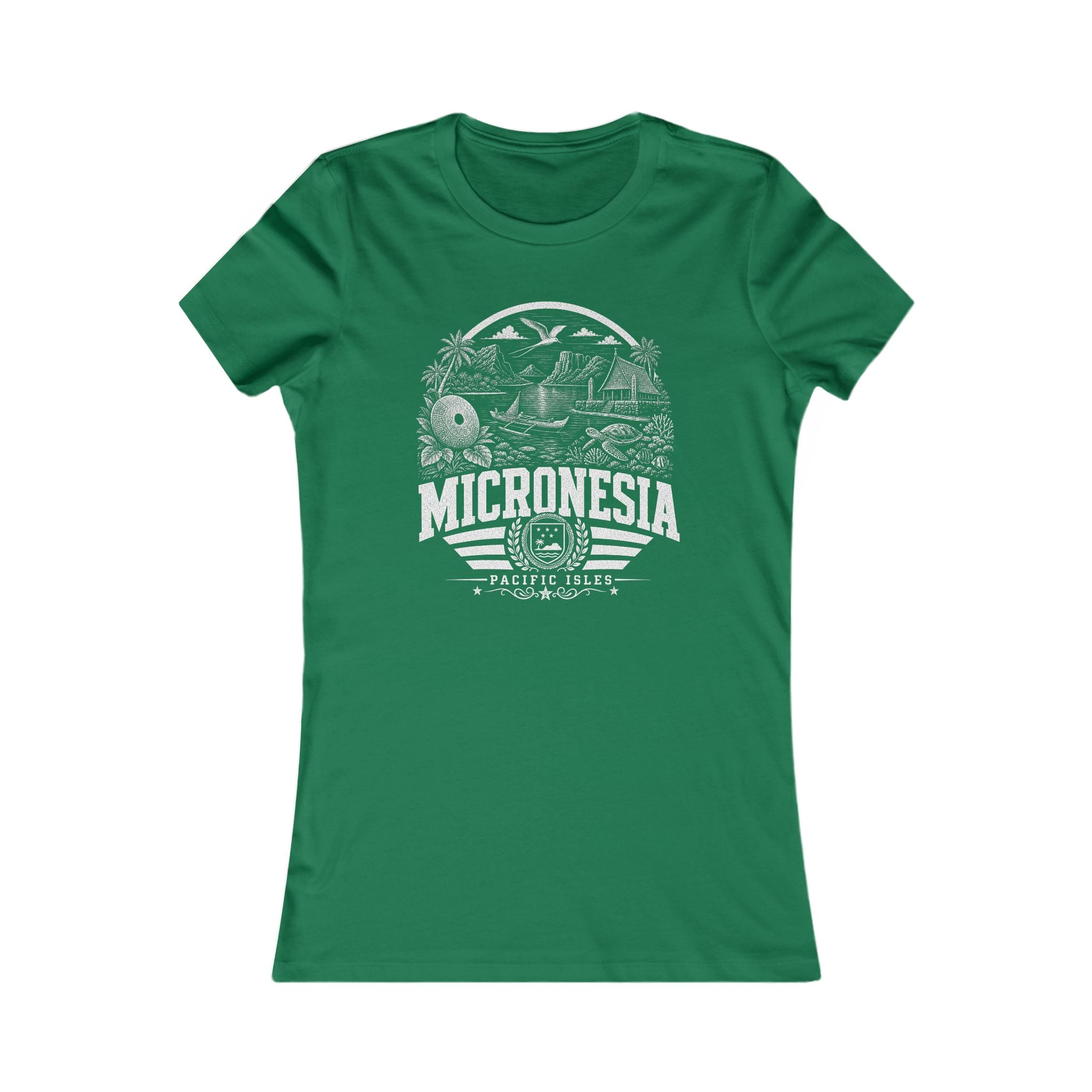 Camiseta de mujer de Micronesia