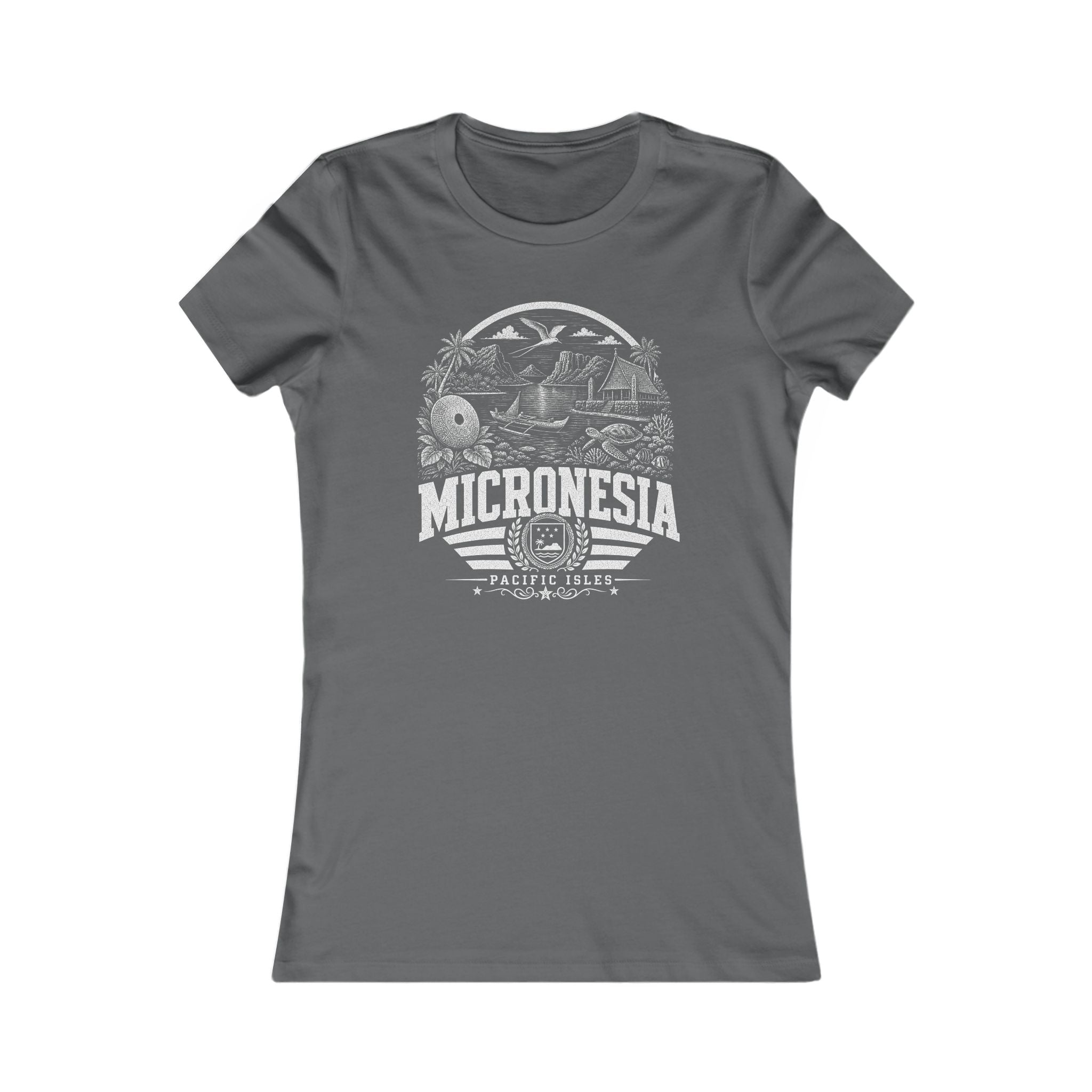 Camiseta Feminina Micronésia