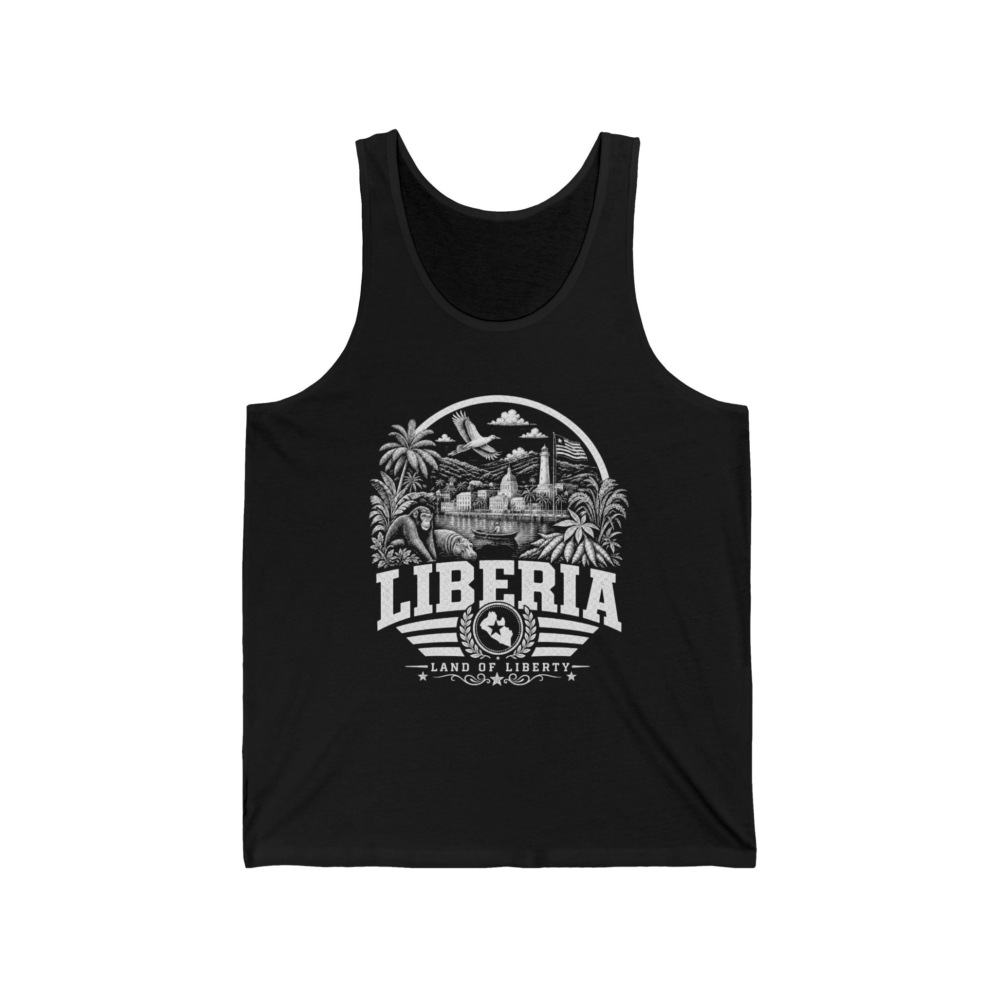 Liberia Land of Liberty Men's Tank Top