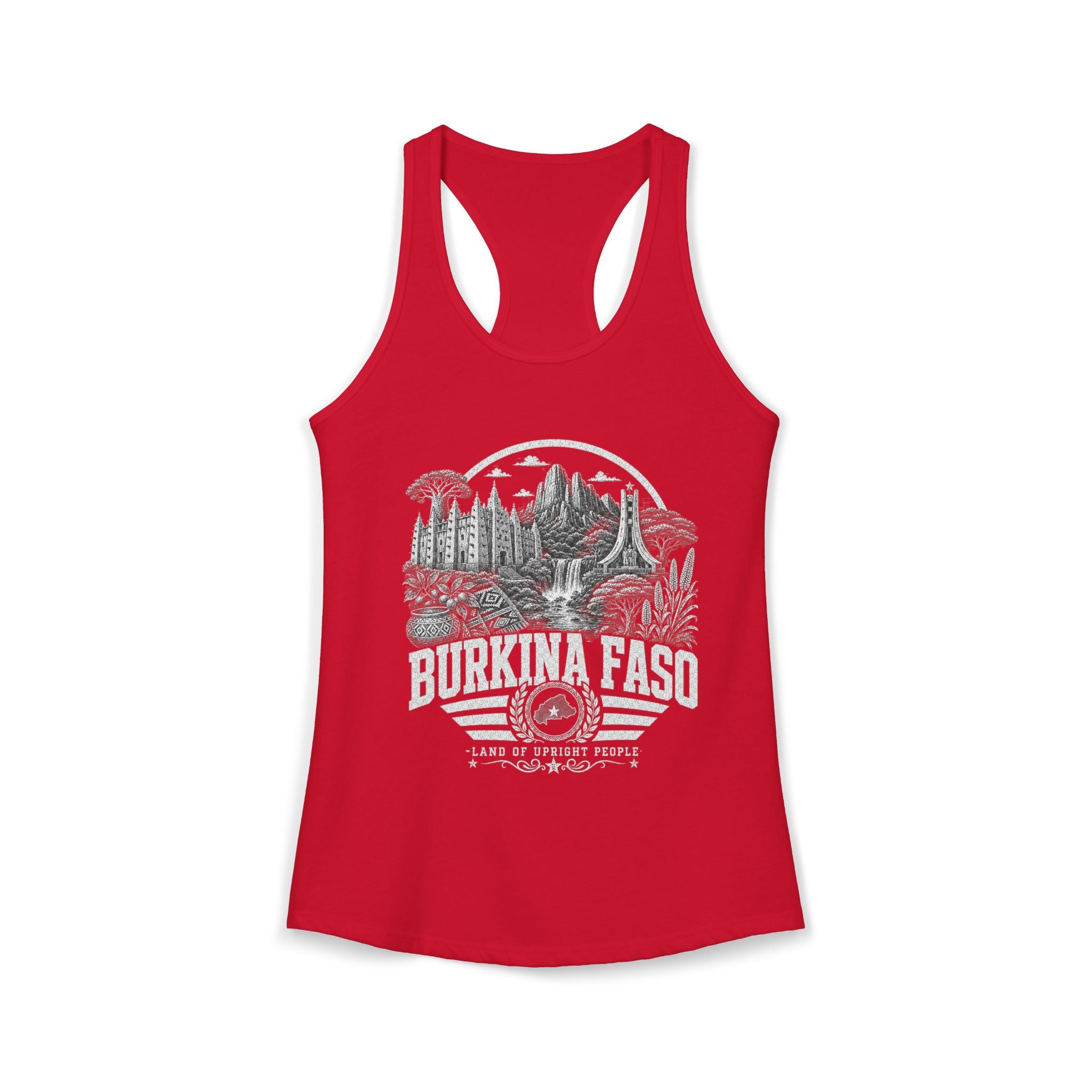 Burkina Faso Land of Upright People Women's Tank Top
