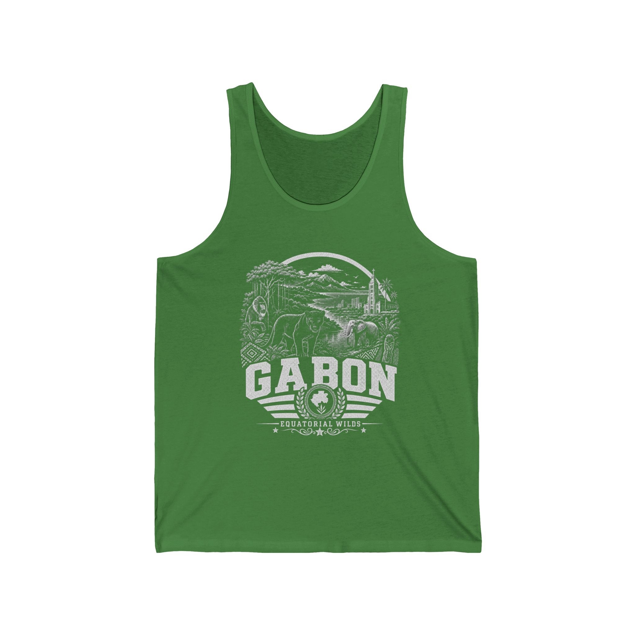 Gabon Equatorial Wilds Men's Tank Top