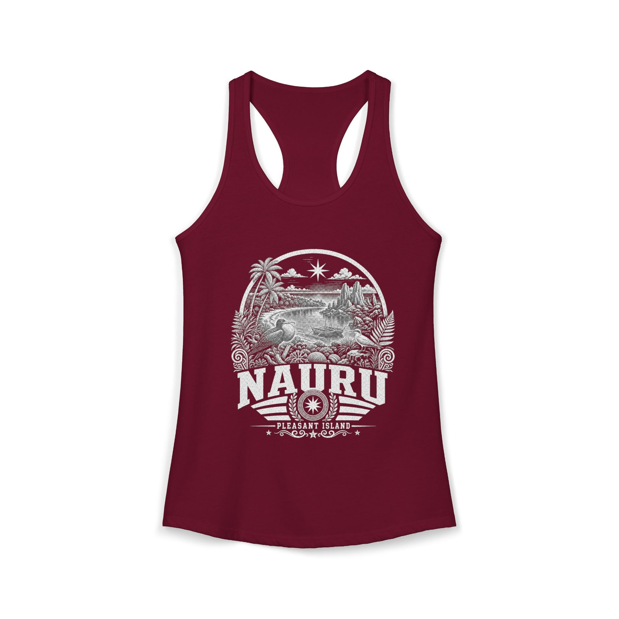 Nauru Pleasant Island Women's Tank Top