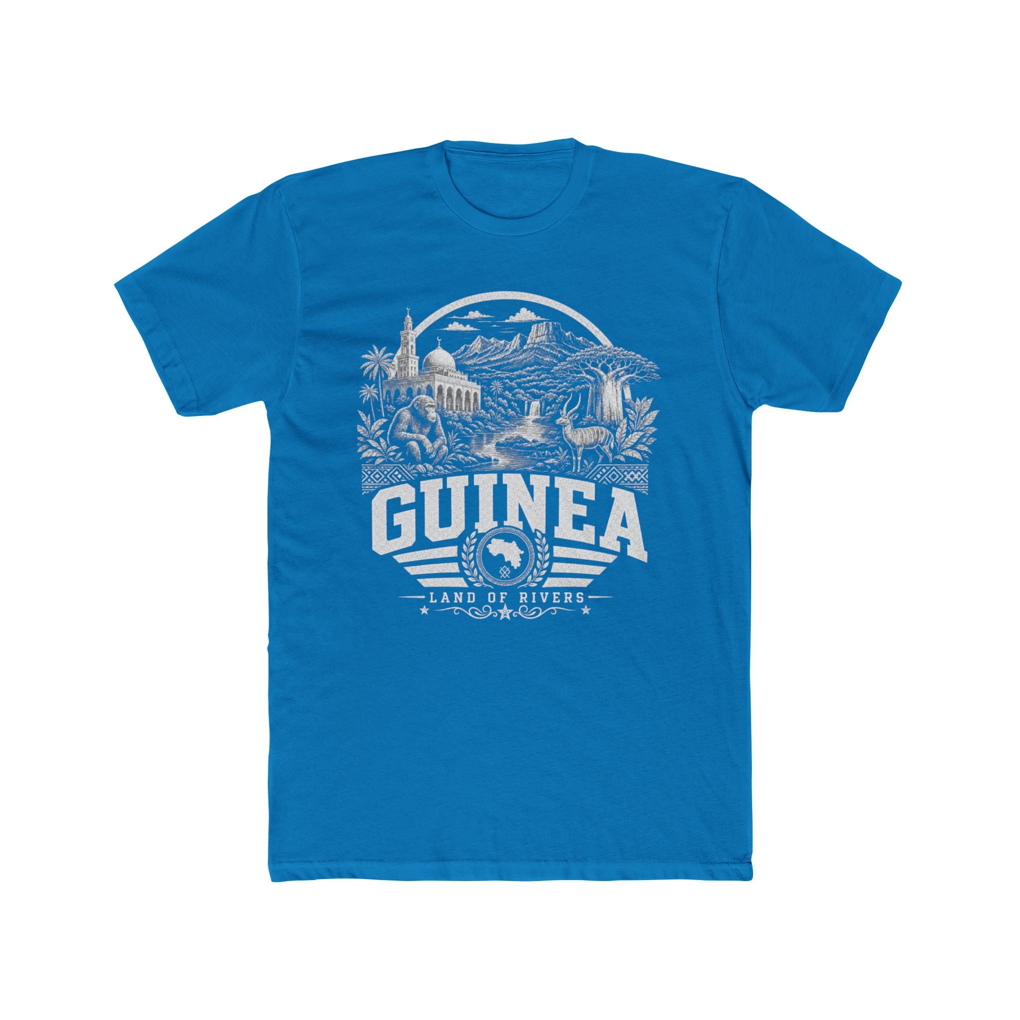 Camiseta Masculina Guiné, Terra dos Rios