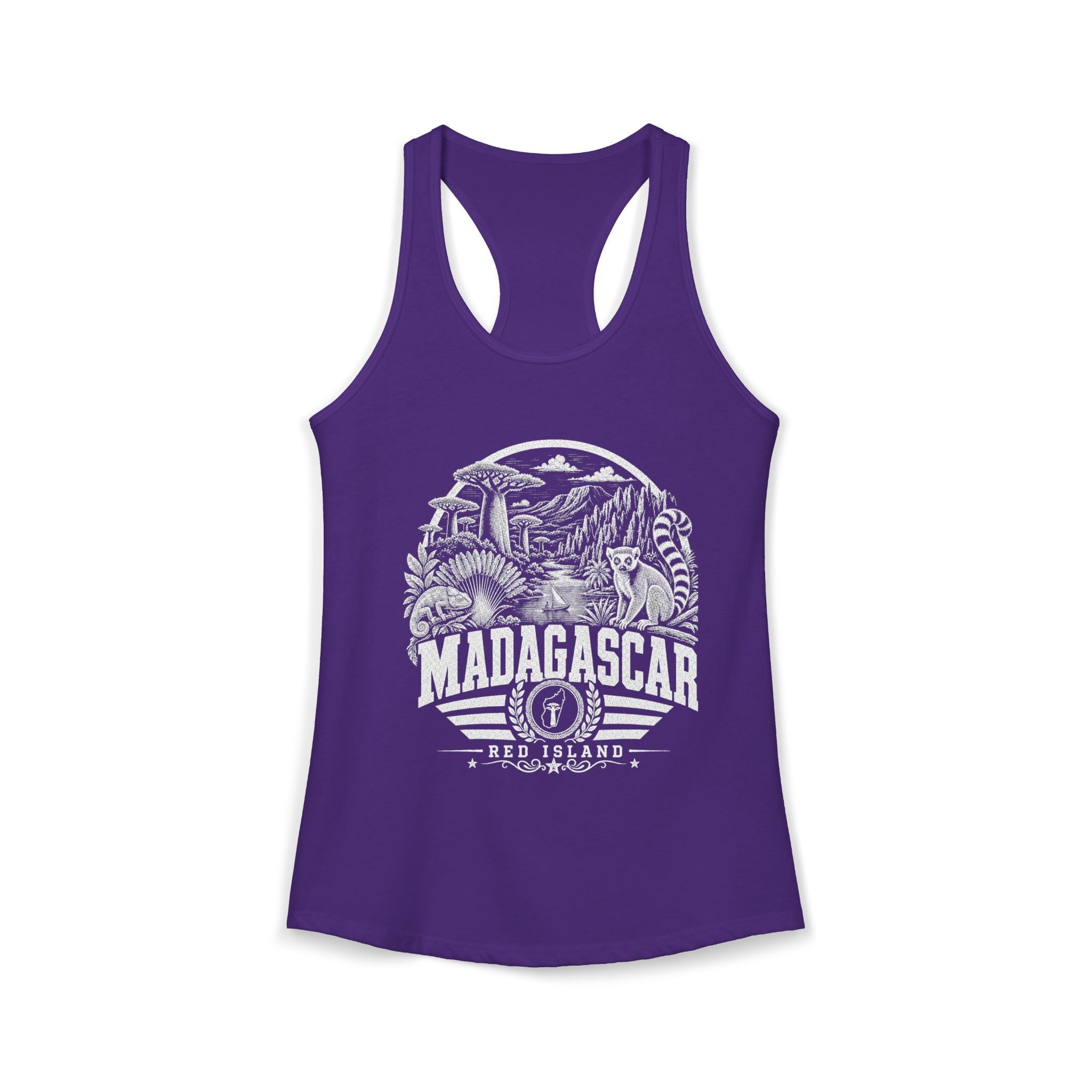 Madagascar Red Island Women's Tank Top
