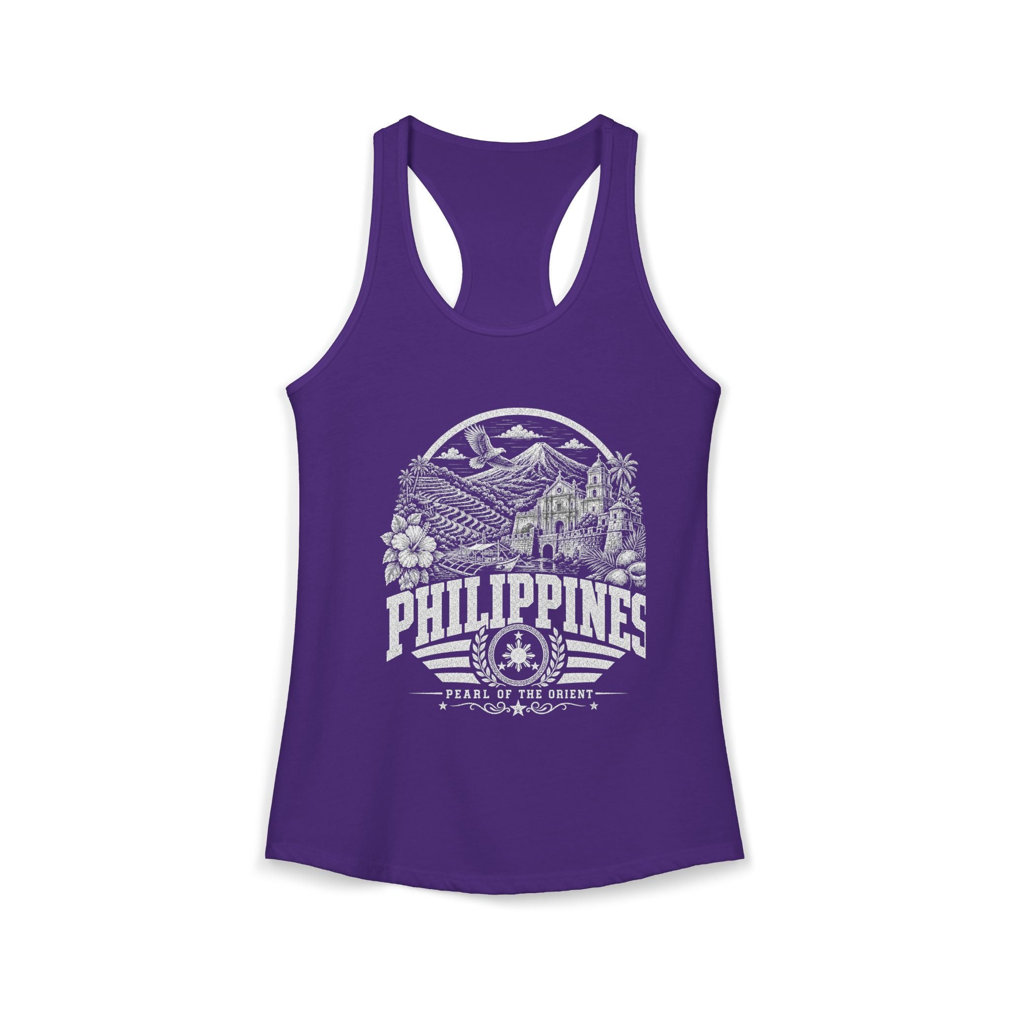 Philippines Pearl of the Orient Women's Tank Top