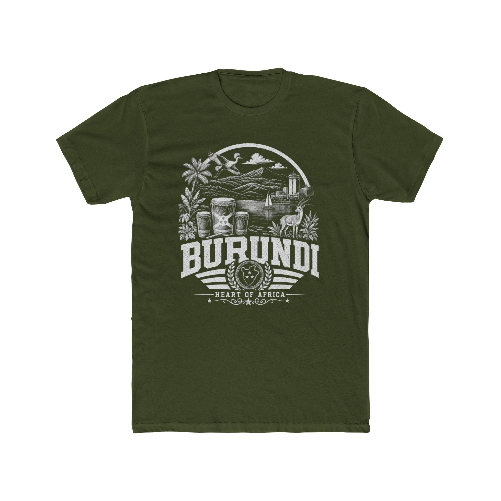 Camiseta de hombre de Burundi
