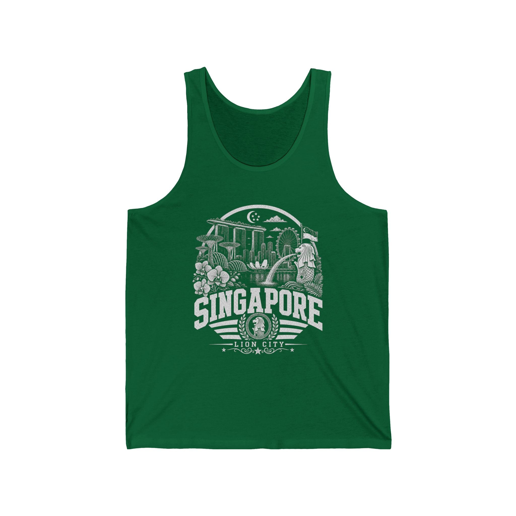 Singapore Lion City Men's Tank Top