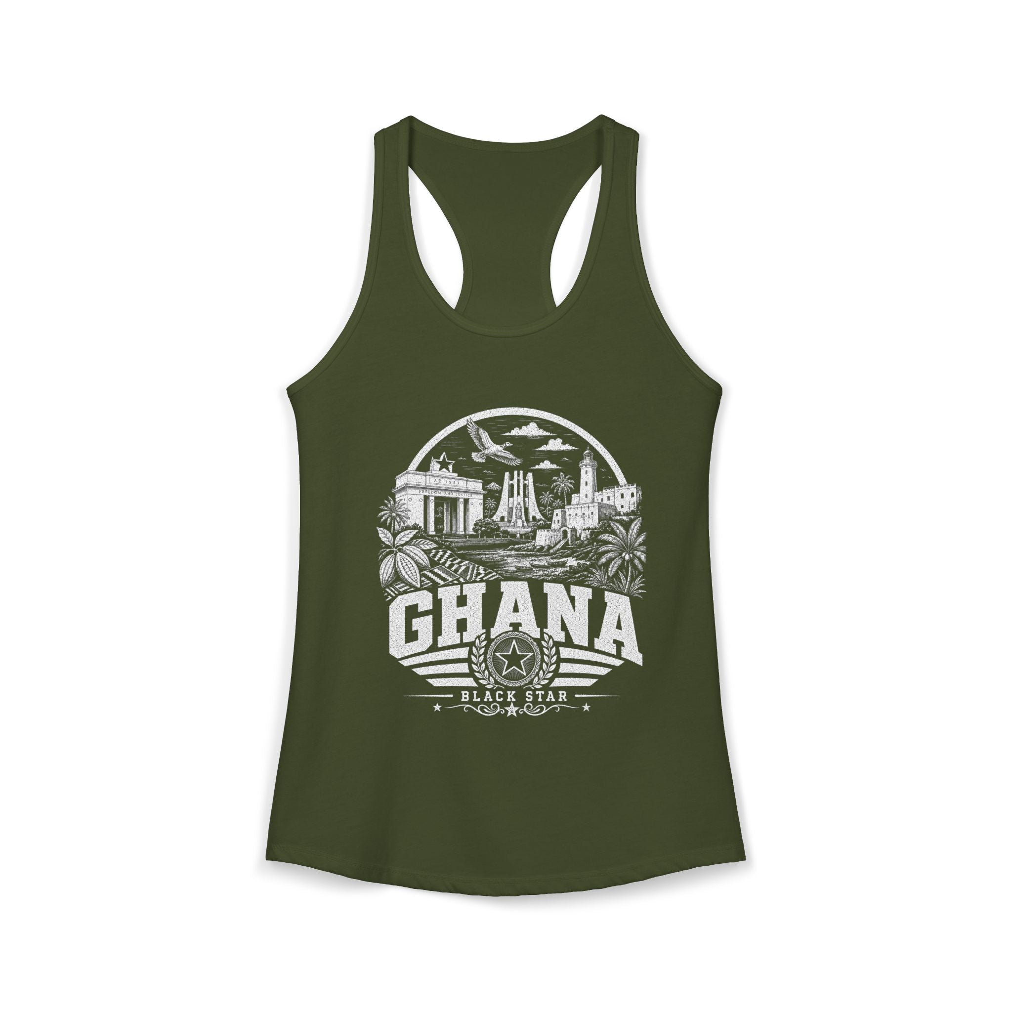 Ghana Black Star Women's Tank Top
