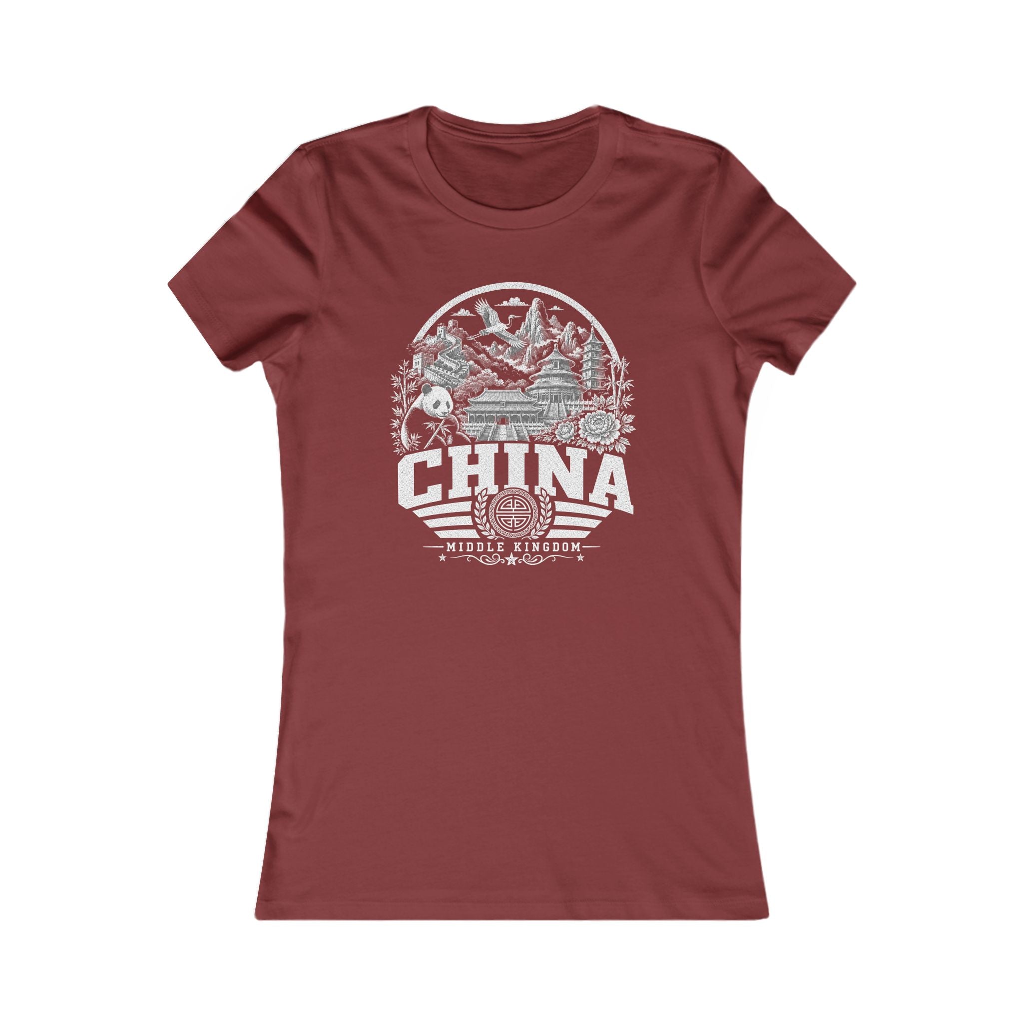 Camiseta Feminina Reino do Meio China