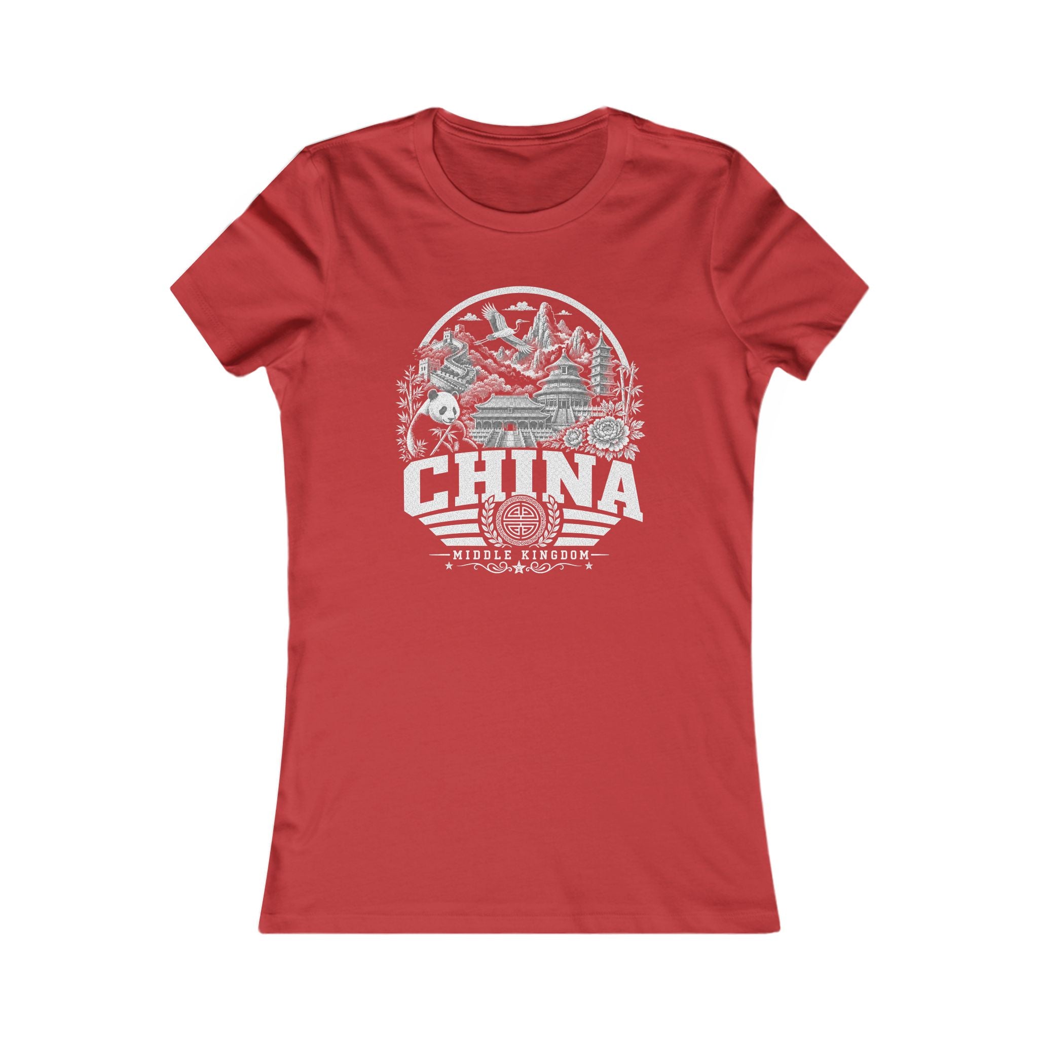 Camiseta Feminina Reino do Meio China